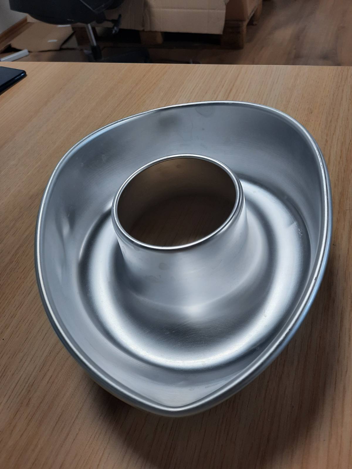184639 - PETULLA PENTOLE AGNELLI me Tub për Pasta dhe Tortë, Materiali Argjendi, Madhësia 22cm