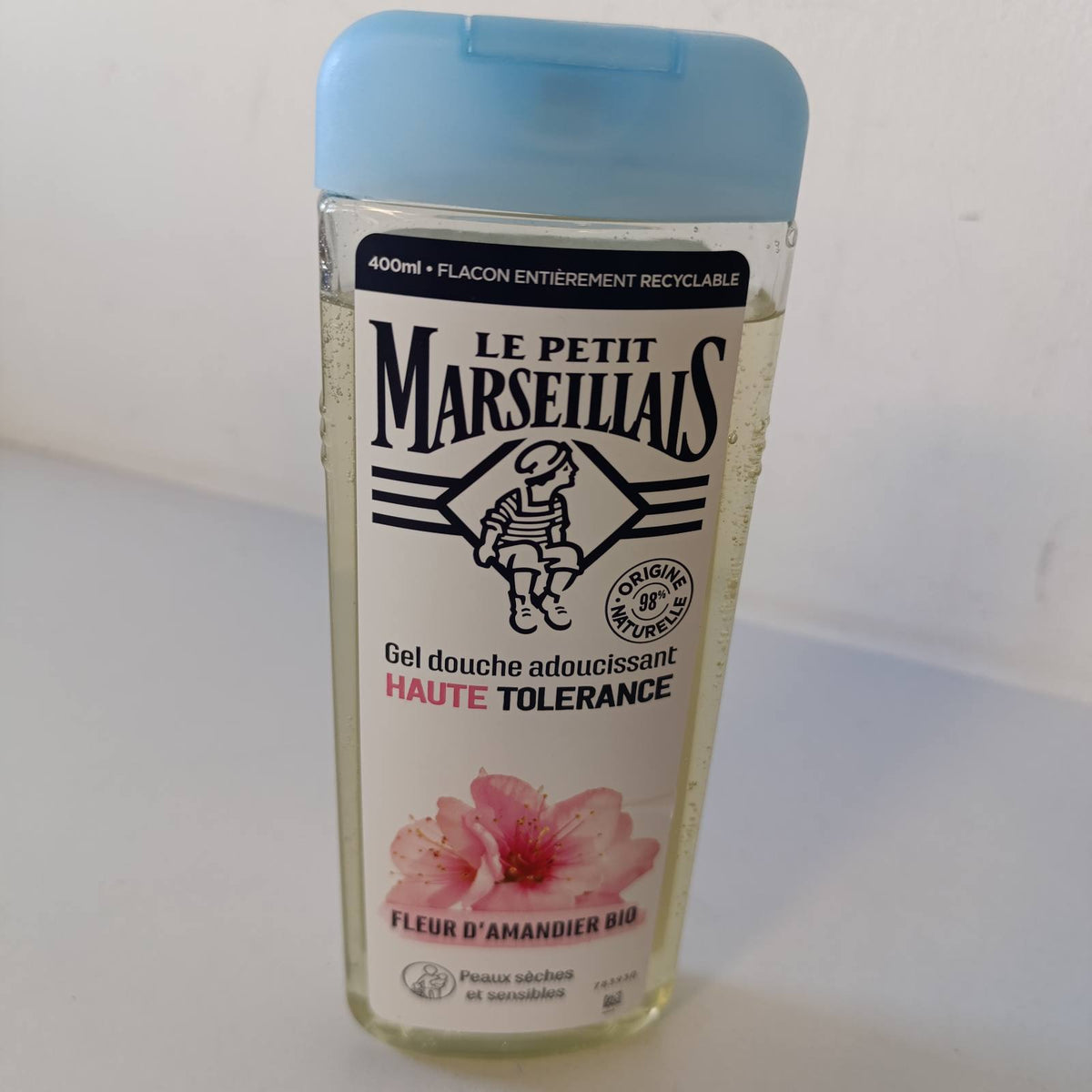 298893 - LE PETIT MARSEILLAIS Xhel Dushi Zbutës 400 ml, 98% përbërës me origjinë natyrale, për lëkurë të thatë dhe të ndjeshme