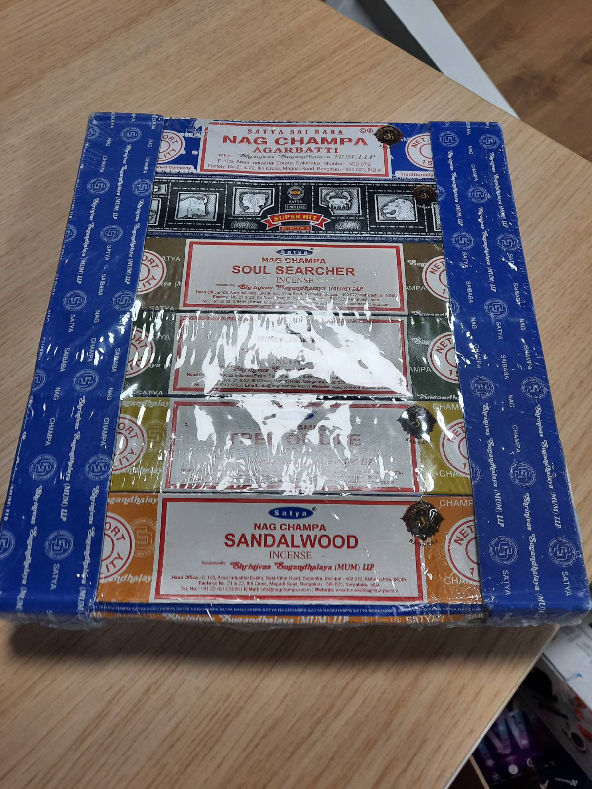 198038 - SATYA Shkopinj Temjani, Peshë 15g, Set prej 12 Pakove