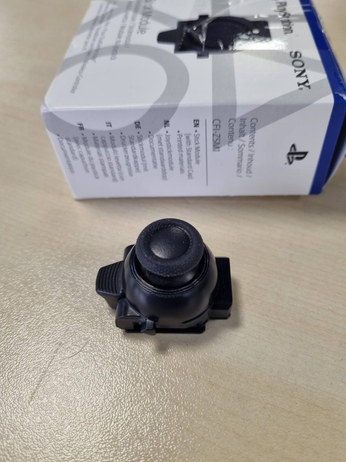 319685 - Sony | Moduli zyrtar zëvendësues i levës së komandës për PlayStation 5 | Kontrollues DualSense Edge | Ngjyra: e zezë