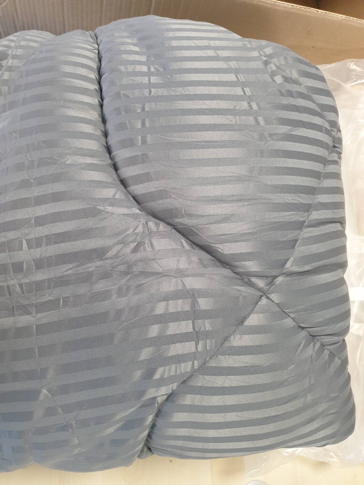 221233 - BEDLORE Mbulesë dysheku e mbushur me jastëk 140x200 cm, e butë dhe e ajrosur, e çertifikuar Oeko-TEX, për xhepa deri në 30 cm, elasticitet të gjithanshëm, gri