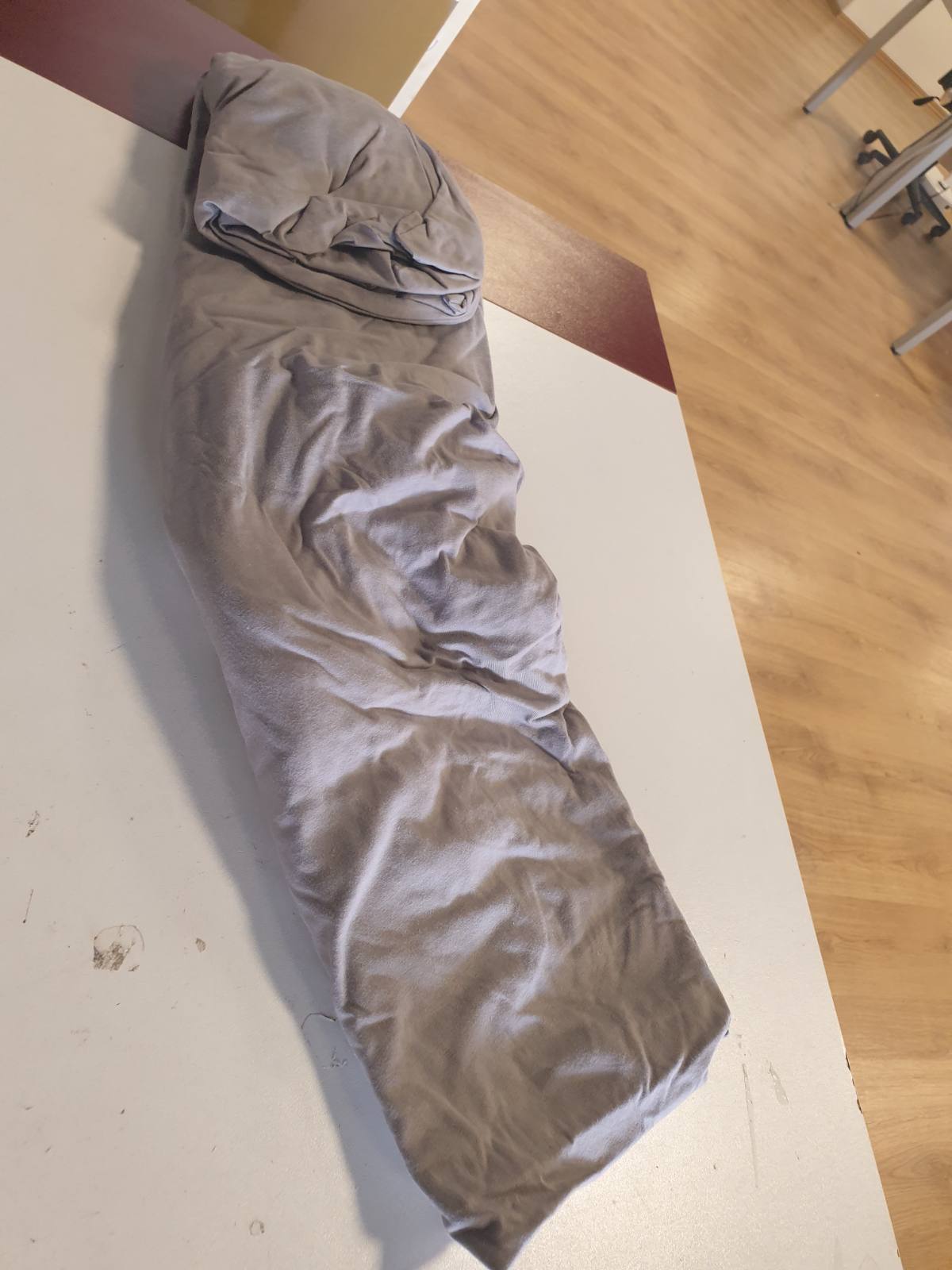 223891 - BLUMTAL Çarçaf Topper i Fiksuar 180x200cm deri në 200x200cm, 100% pambuk, Gri, për mbulesa deri në 15cm të larta