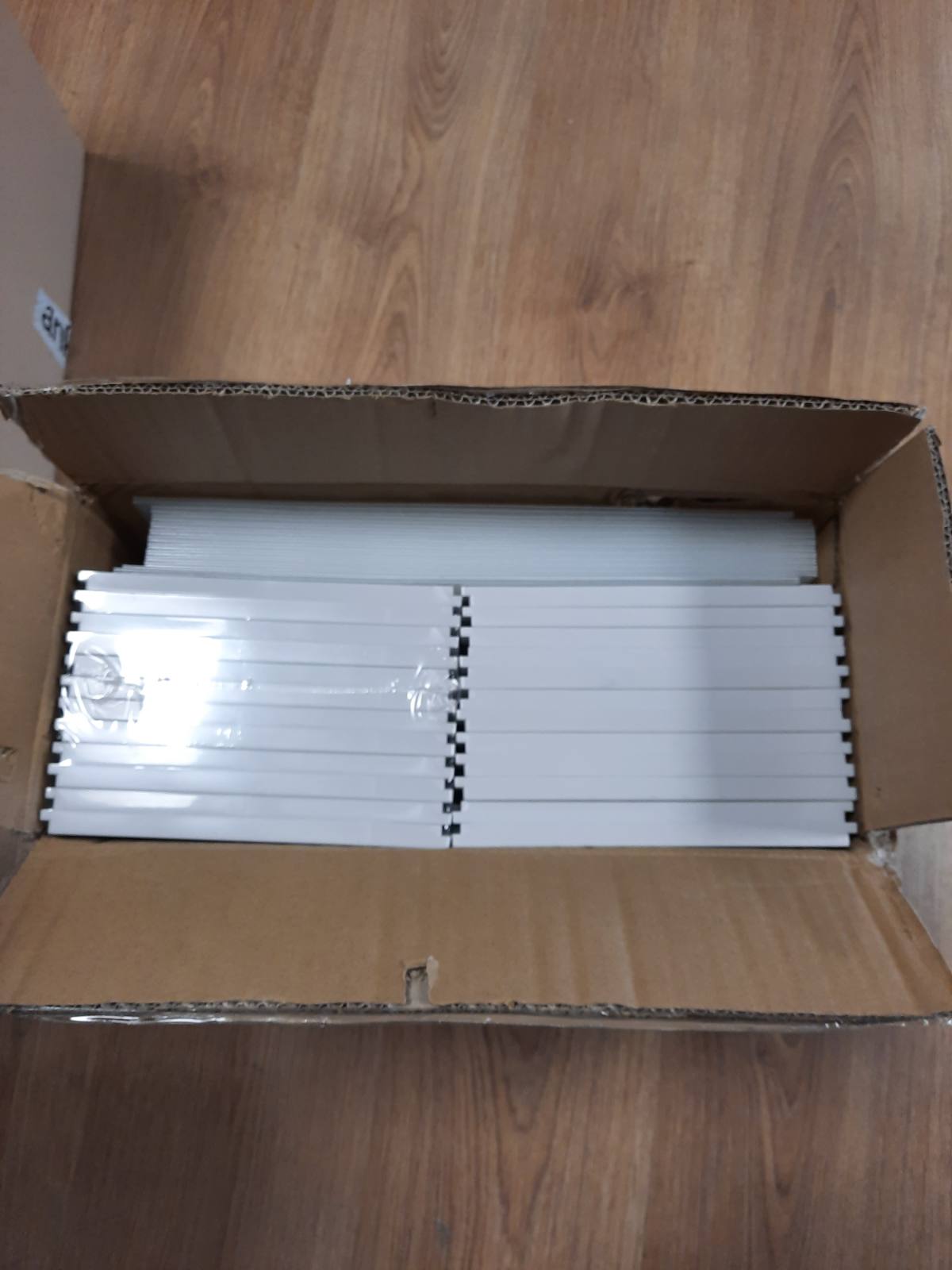 221652 - SONGMICS Kuti plastike për këpucë, Set me 12 organizues, e palosshme dhe e grumbullueshme për atlete deri në madhësinë 46, Transparente dhe e bardhë, LSP12MWT