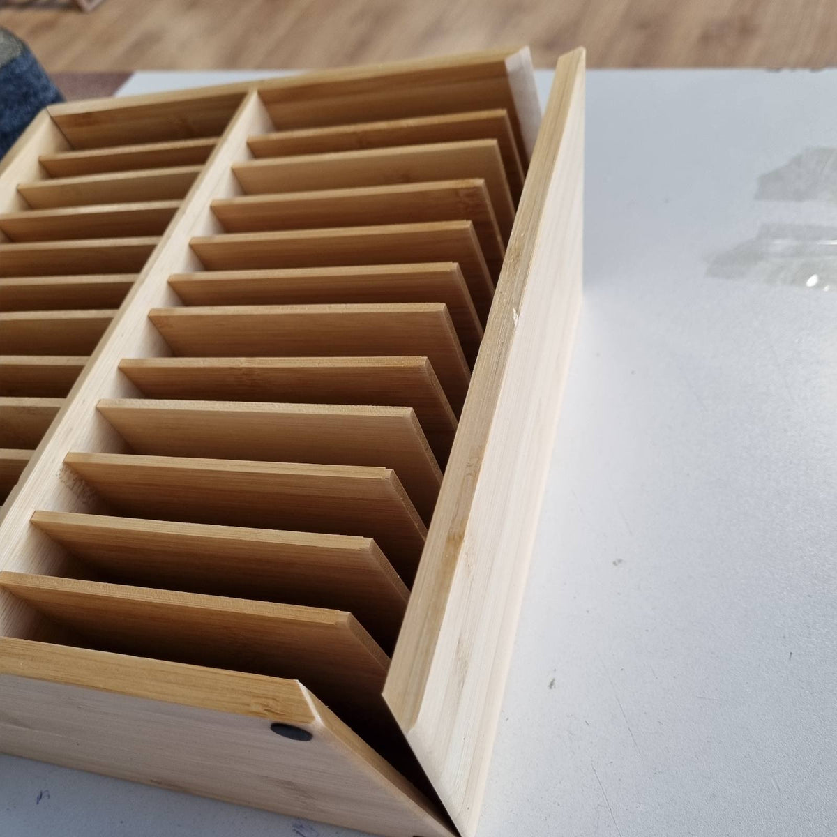 299334 - TIKSPCAE Organizues Tavoline prej Bambuje për 168 Shënues, Stilolapsa, Lapsa, Furça Arti, për Shtëpi, Klasë, Zyrë, kapacitet 168