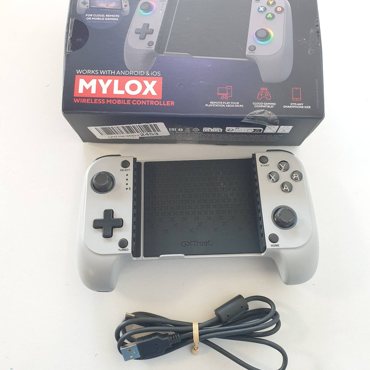 309827 - GXTRUST Trust GXT Mylox Menu për Telefon Portativ Bluetooth, Gri