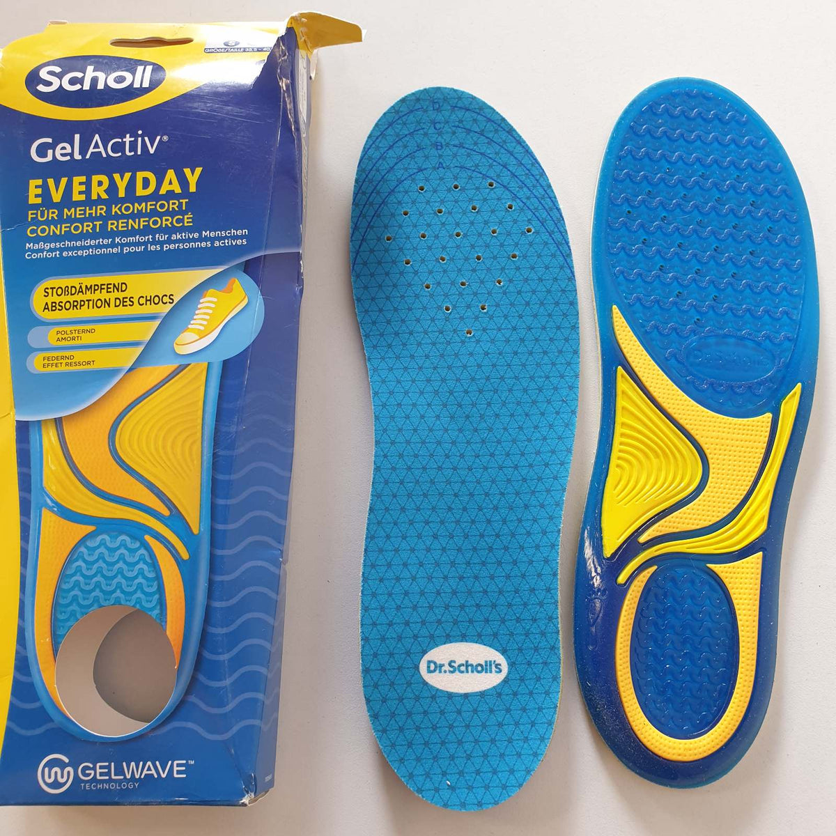 302431 - SCHOLL Sholla GelActiv Everyday për femra, Madhësitë 35.5-40.5, Mbushje me shkumë memorieje dhe teknologji GelWave