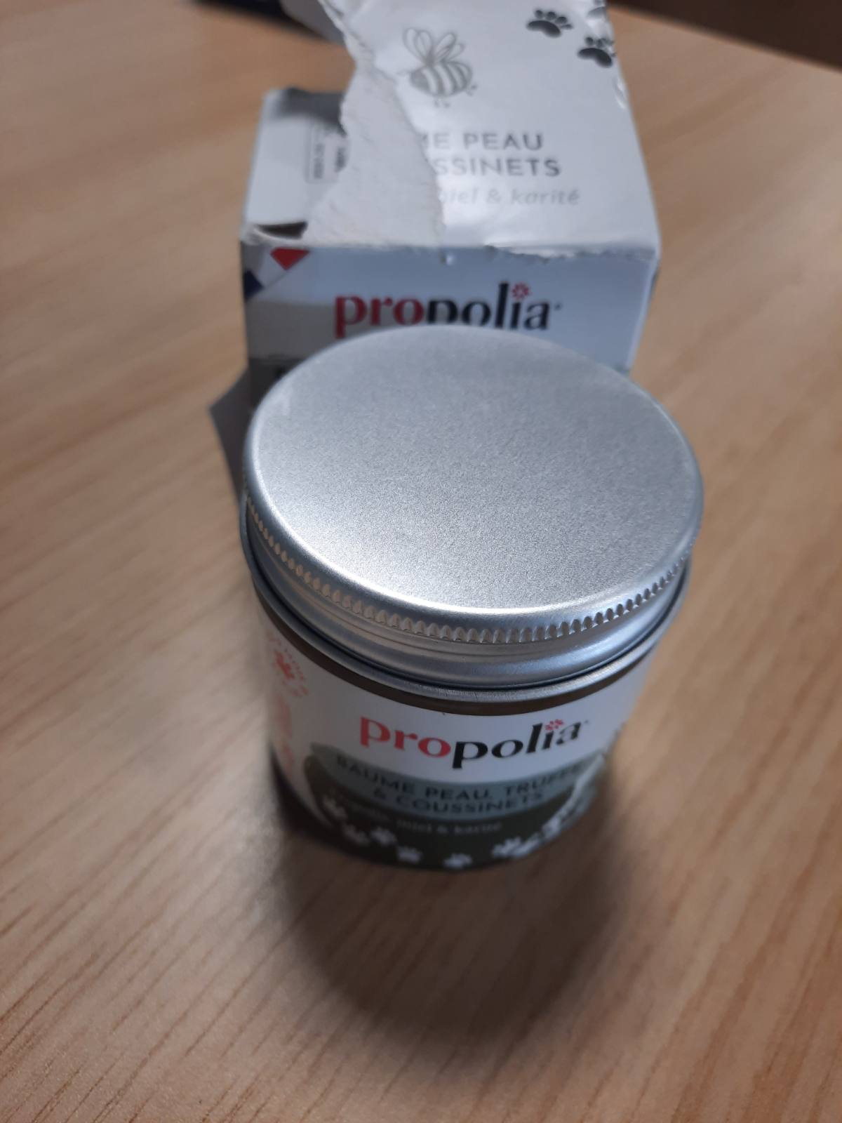 185518 - PROPOLIA - Balsam për Lëkurën, Putrat dhe Hundën për Qen dhe Mace me Propolisi, Mjaltë dhe Gjalpë Shea, Prodhuar në Francë, 60ml