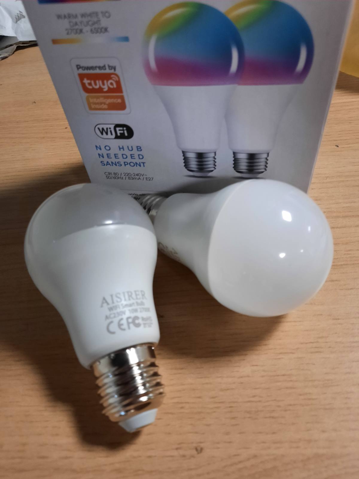 195798 - LVWIT Llambë LED Smart Wifi E27 me Sokë, Formë A70, Ekuivalenti i 100W me 12W, 1521Lm, E pajtueshme me Alexa dhe Google Assistant, Errësim Inteligjent, Kontroll i Largët përmes Aplikacionit