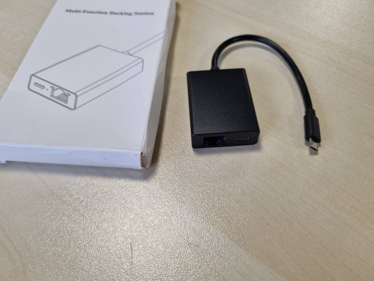 295366 - Adaptues Ethernet | Micro USB në RJ45 | Pajtueshëm me Fire Stick 4K, Chromecast, Google Home Mini dhe TV Sticks të tjerë