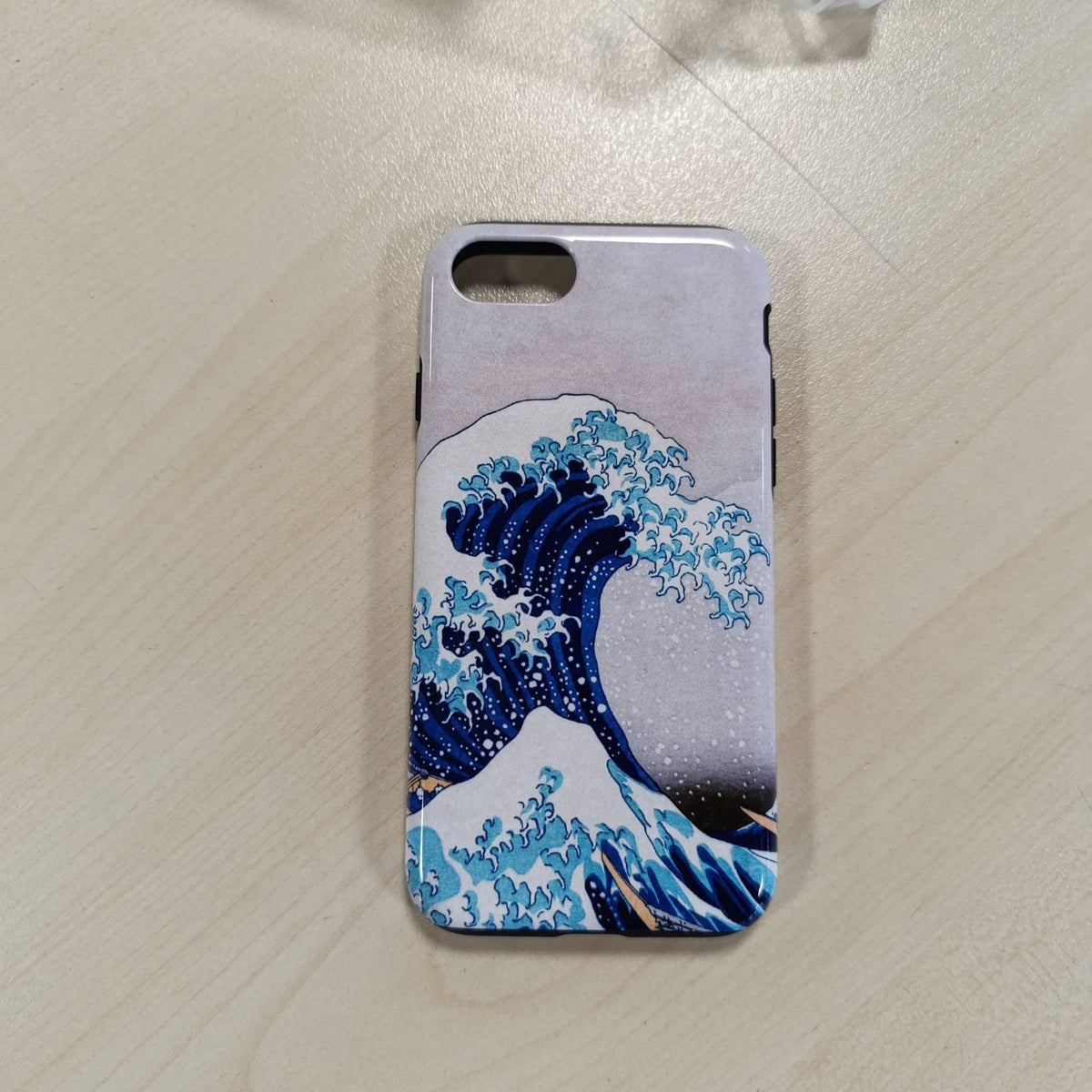 299697 - Vala e Madhe nga Kanagawa Hokusai, Mbështjellëse Arti Japonez për iPhone SE (2020) / 7 / 8