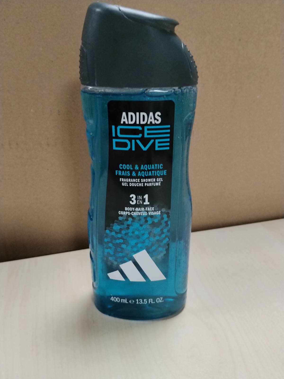 302607 - ADIDAS Xhel dushi 3në1 Ice Dive për të, 400 ml, aromë ujore të freskët
