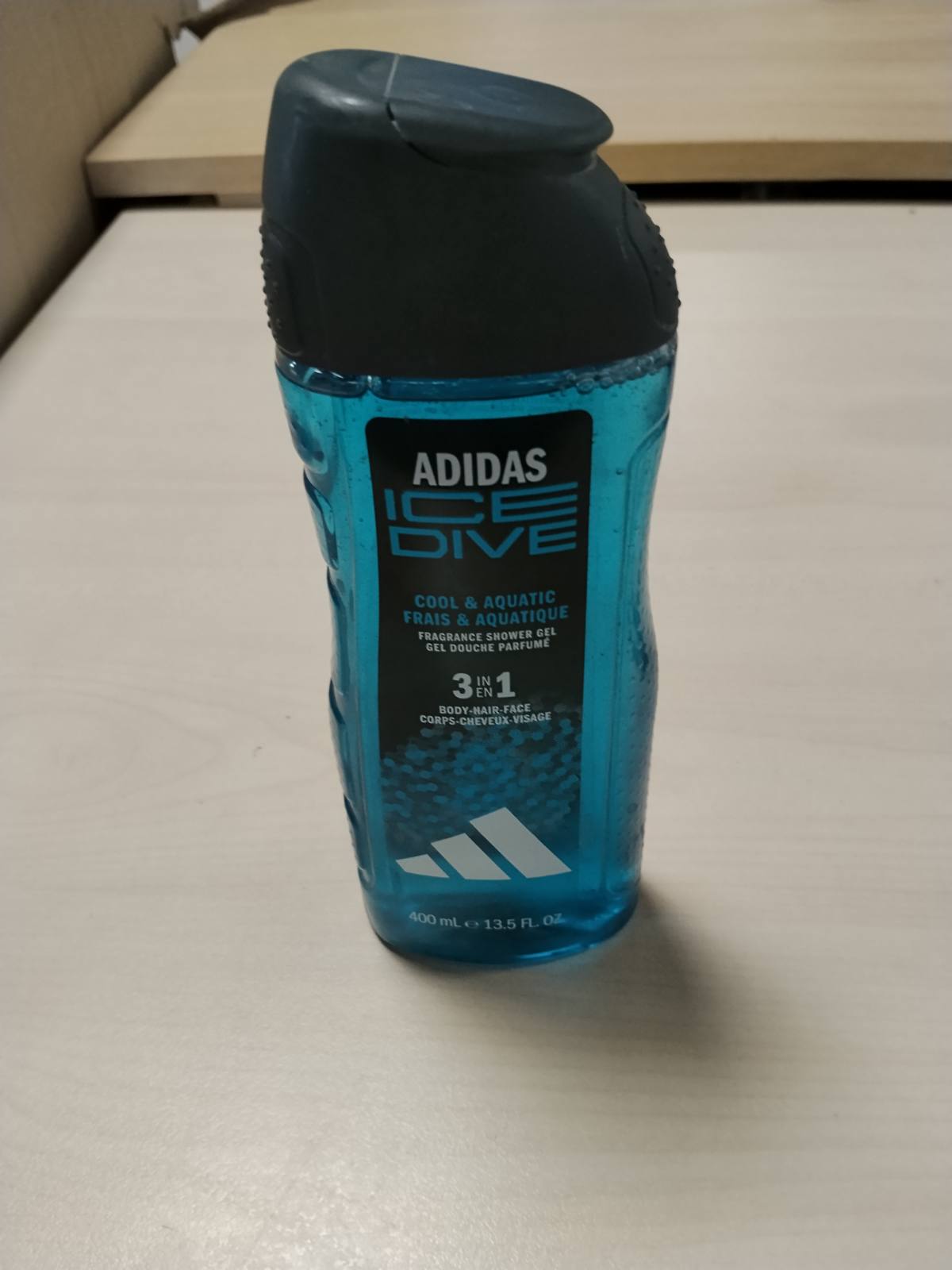 302606 - ADIDAS Xhel dushi 3në1 Ice Dive për të, 400 ml, aromë ujore të freskët