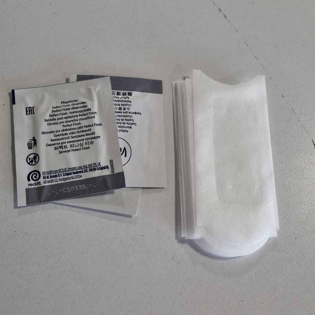 298856 - VEET Shirita dylli të ftohtë për bikini dhe sqetulla - 8 copë