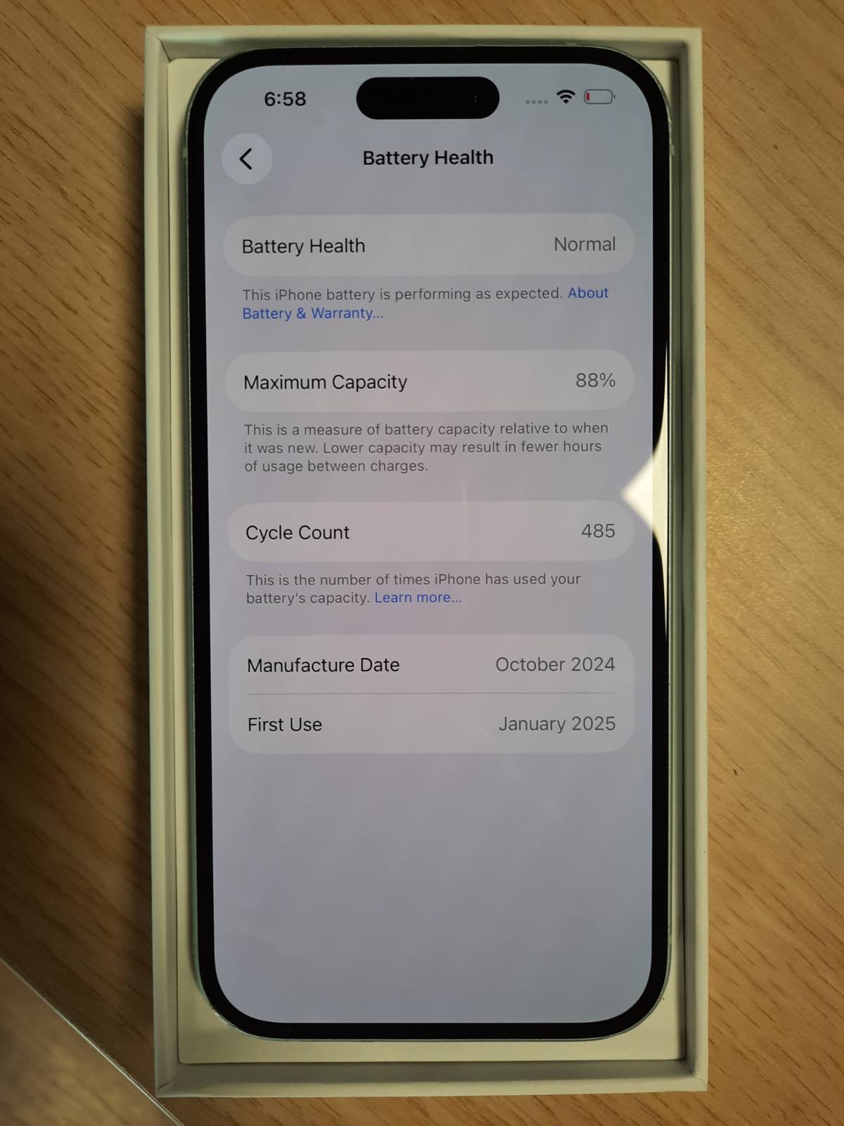 276008 - APPLE IPHONE 15 256GB BLU
