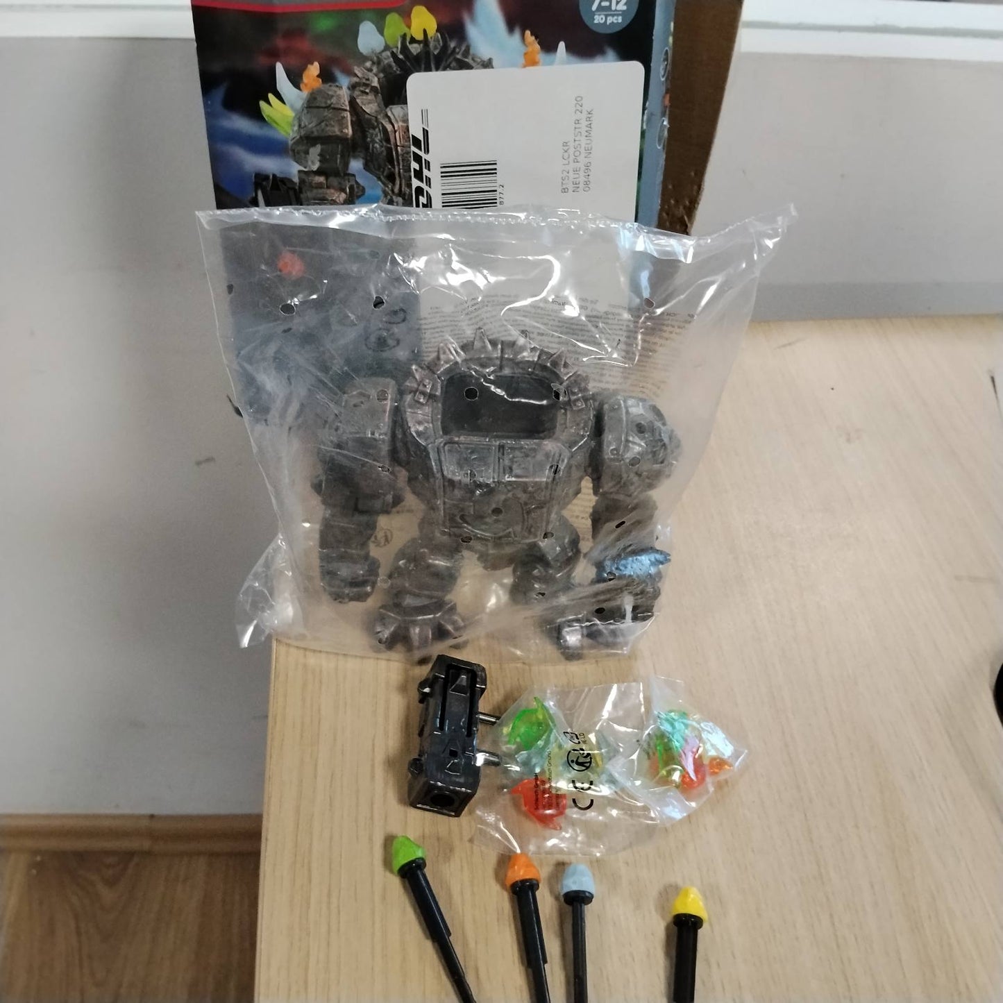 293098 - SCHLEICH Krijesa ELDRADOR Roboti Mjeshtër 42549, me krahë të lëvizshëm, 20 pjesë