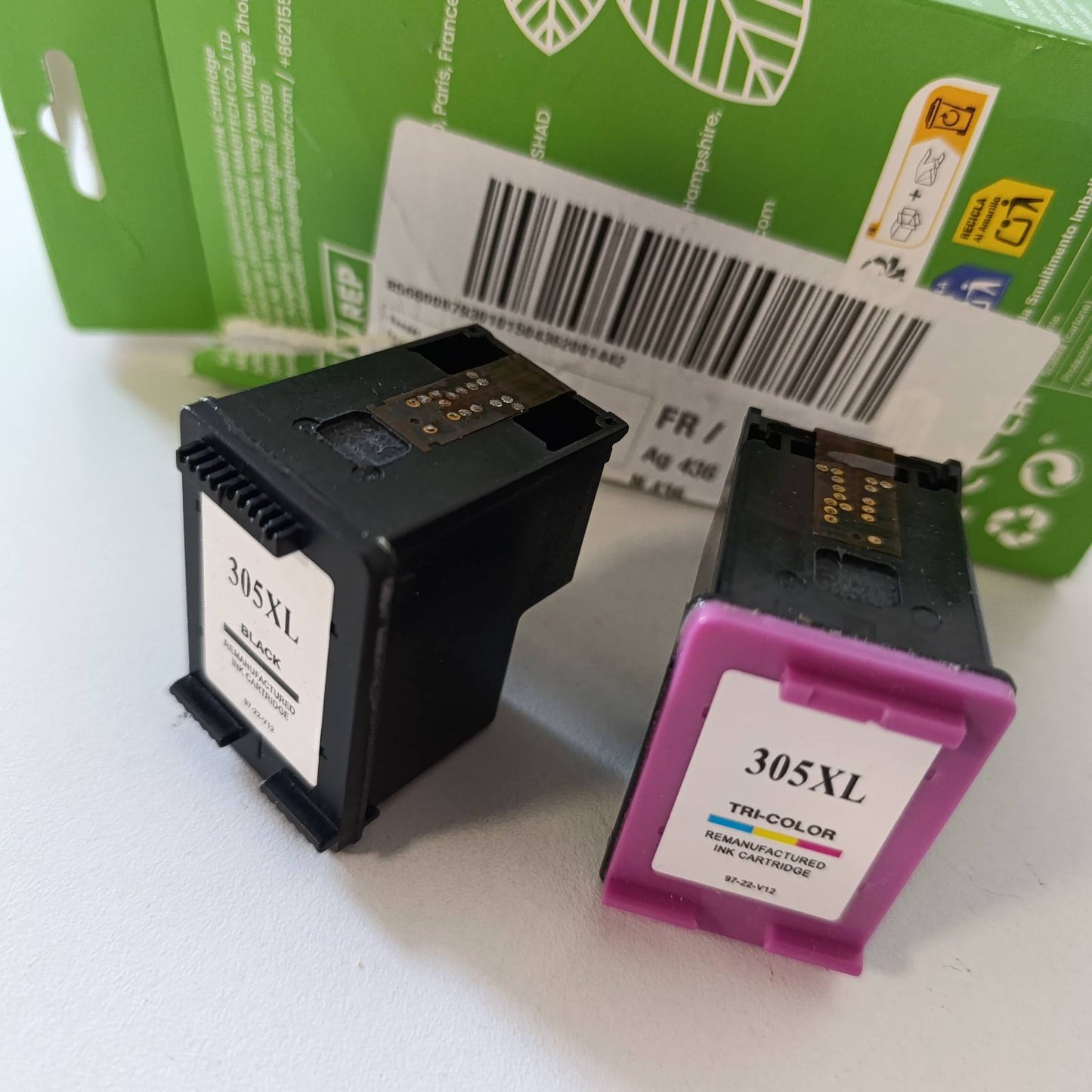 276600 - COLORETTO Kartushë boje 305XL për HP 305, e zezë dhe me ngjyra, për HP DeskJet 2800e, 2820e, 2821e, 2823e, 4230e, 4220e, 2810e, 4222e, 2822e, 4200e, 4210e, Envy 6000, 6032e, 6432e, 6400, 6022e