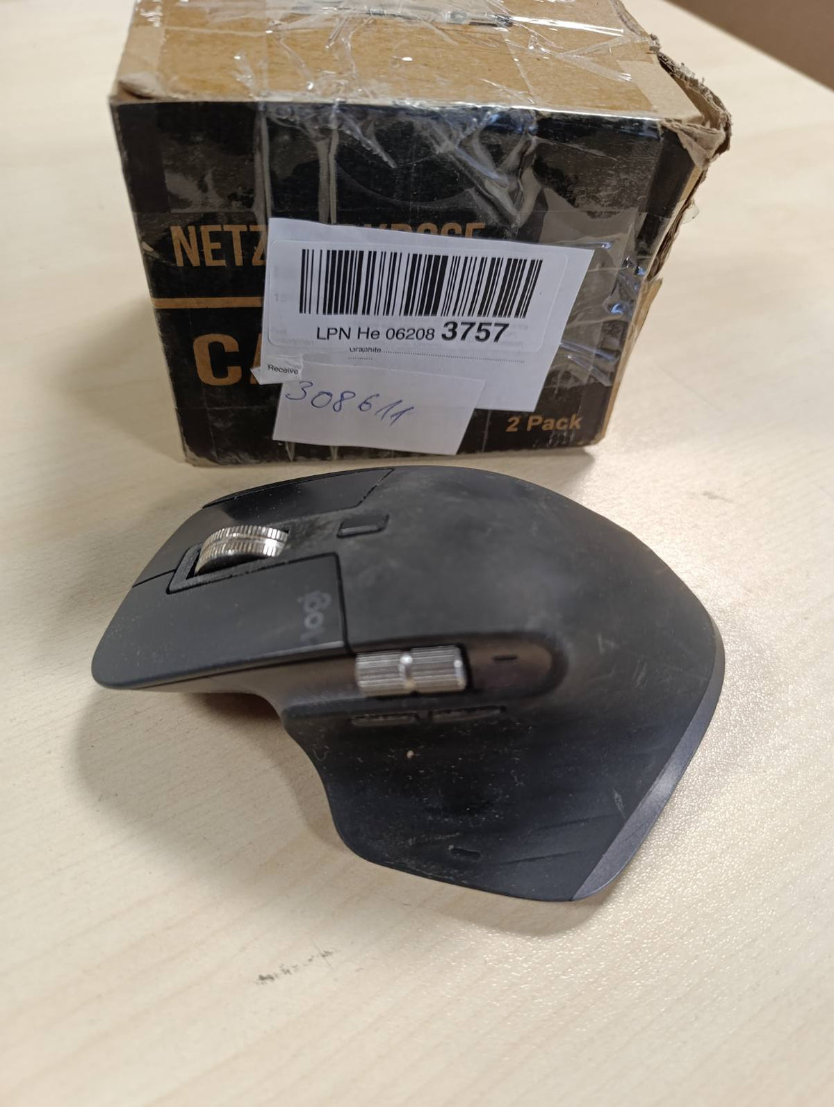 308611 - LOGITECH MX MASTER 3S - Maus pa tel, Lëvizje ultra të shpejtë, 0.1 kg