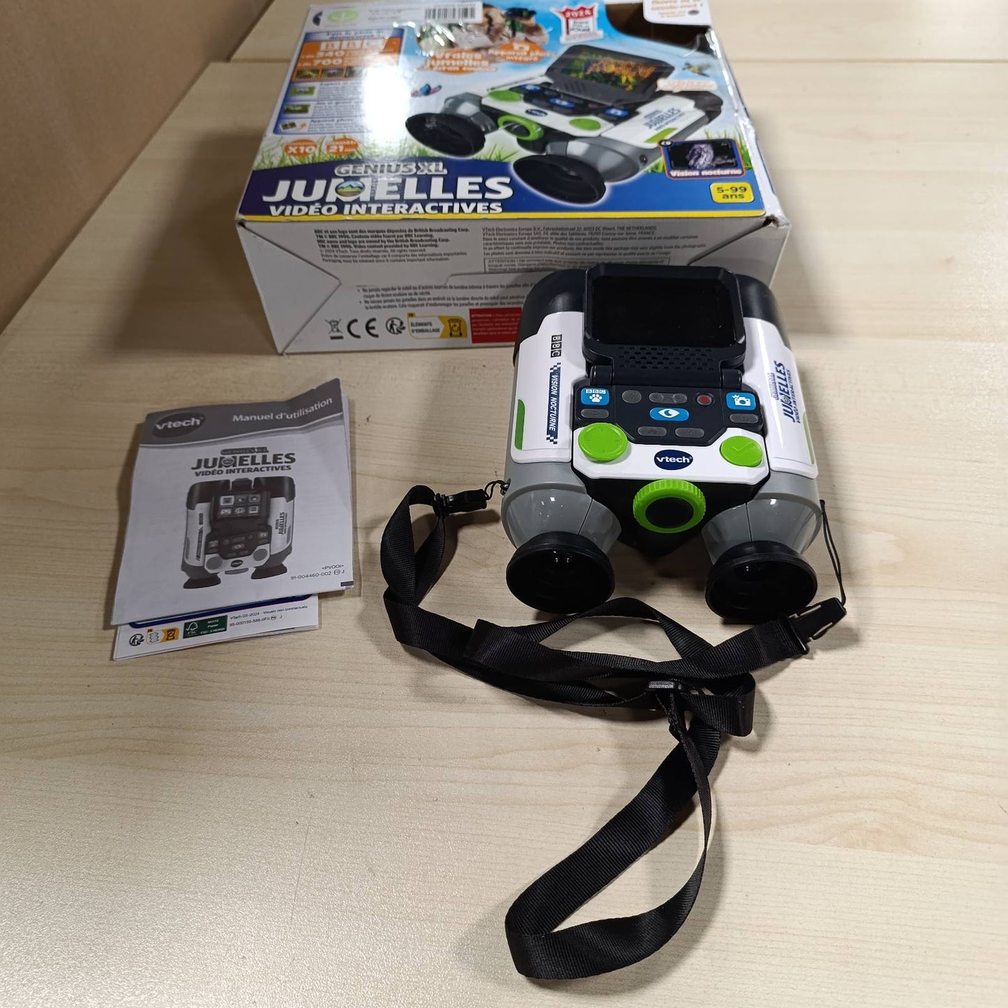 292320 - VTECH Dylbi Video Interaktive Genius XL, 10x21, Ekran me Ngjyra, Foto dhe Video të BBC-së, Lodër Edukative Shkencore, për fëmijë 5 vjeç e sipër - Përmbajtje në Frëngjisht