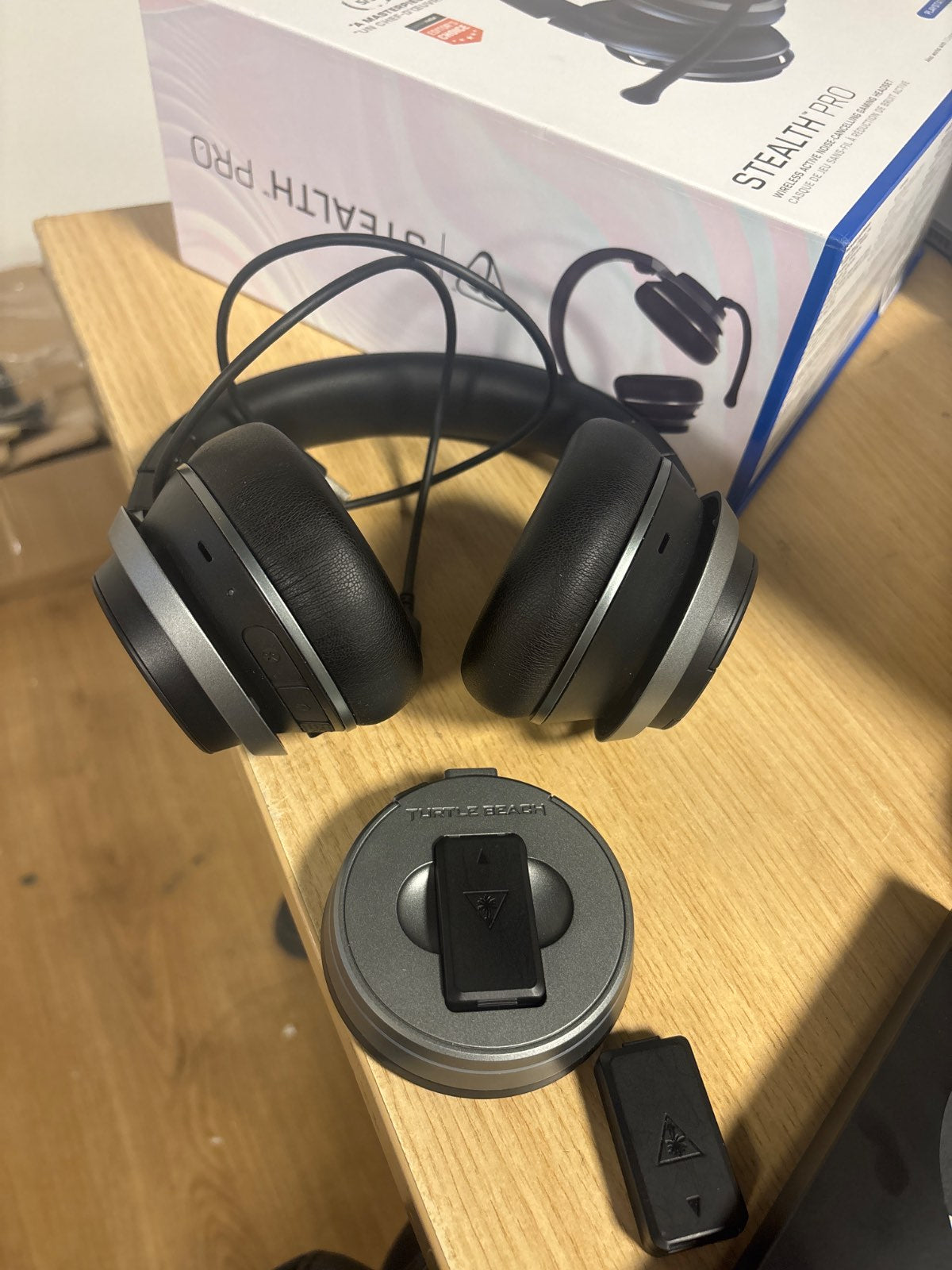 292086 - TURTLE BEACH Kufje pa tel Stealth Pro, Bluetooth, anulim zhurme, për PS5, PS4, PC, celular