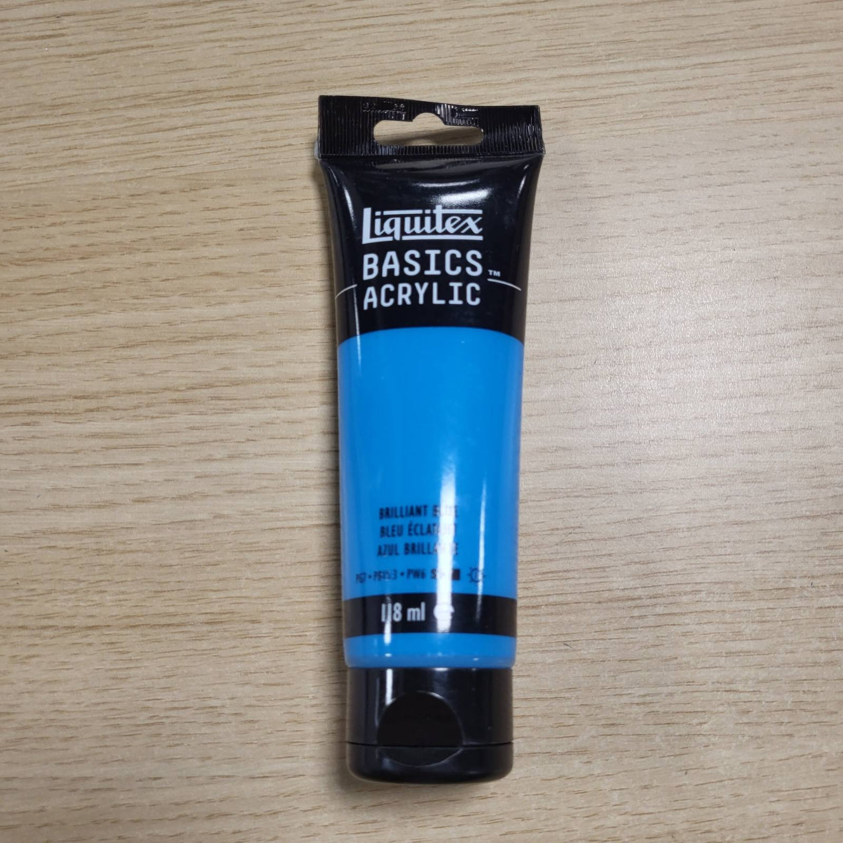 310548 - LIQUITEX Bojë akrilike 8870065 Basics, 118 ml, rezistente ndaj dritës, blu e shkëlqyer