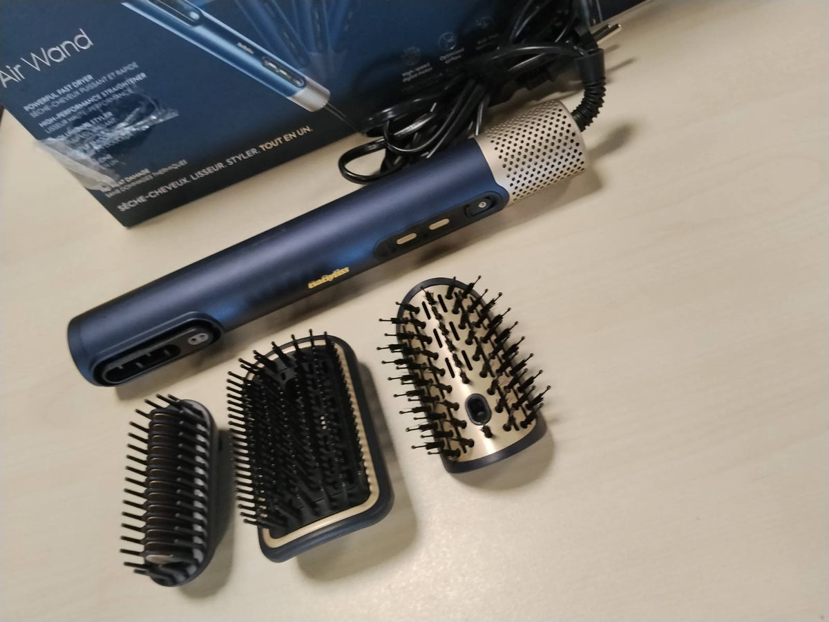 320870 - BABYLISS AIR WAND: Tharëse flokësh, piastër dhe stilues në një, Teknologji jonike, AS6553E