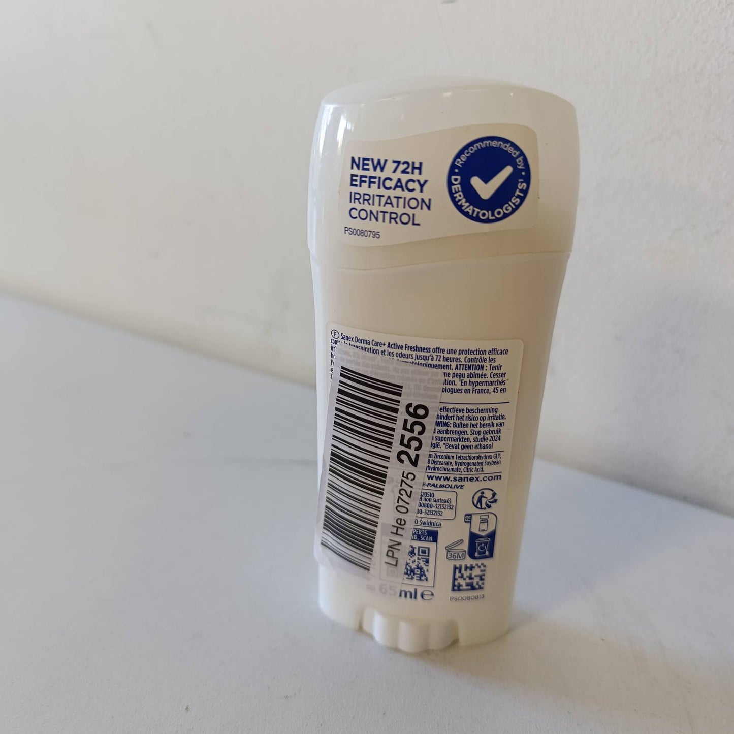 275957 - SANEX Derma Care+ Active Freshness Antidjersitës Deodorant në Stick - 65 ml - Mbrojtje 72-orëshe