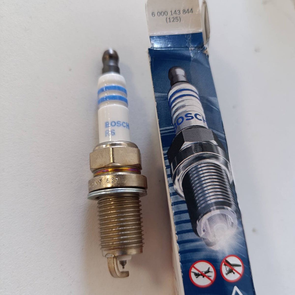 289004 - BOSCH Kandele Double Iridium FR6KI332S, 1 x për ndizje motorësh me benzinë, jetëgjatësi e gjatë