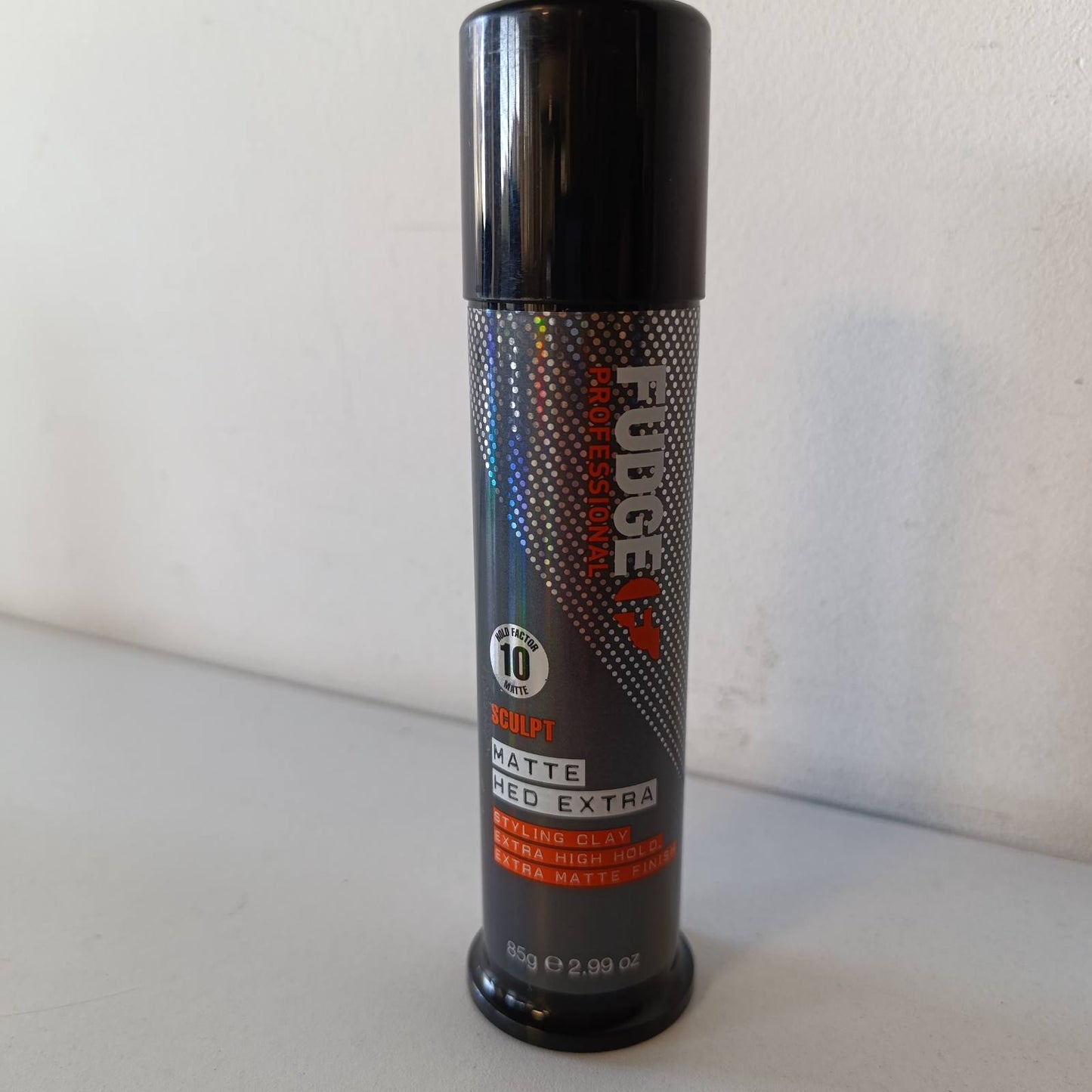 315657 - Dyllë Profesionale për Flokët Fudge, Matte Hed Extra, Mbajtje Ekstreme, Produkt Teksturizues për Stilimin e Flokëve për Burra, Argjilë me Efekt Teksture Matt, e Infuzuar me Argjilë Kaolini, 85 g