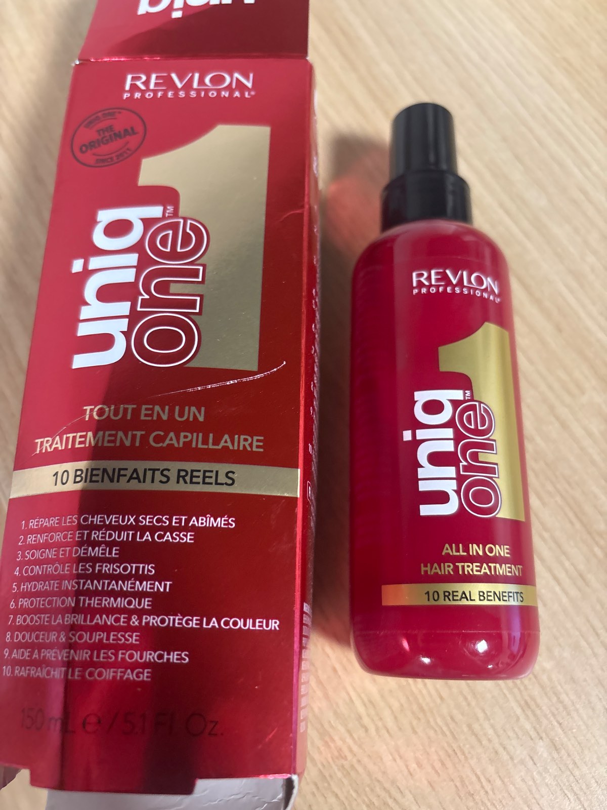 318424 - REVOL PROFESSIONAL UniqOne Balsam Flokësh 150 ml Gjithë-në-Një Mbrojtës nga Nxehtësia, Trajtim për Hidratim të Thellë