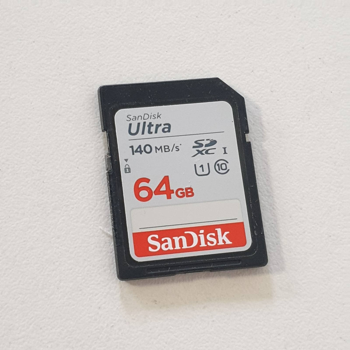 310136 - SANDISK Kartë memorie Ultra SDXC UHS-I 64 GB, për kamera kompakte, video Full HD, U1, C10, V10, shpejtësi leximi deri në 140 MB/s