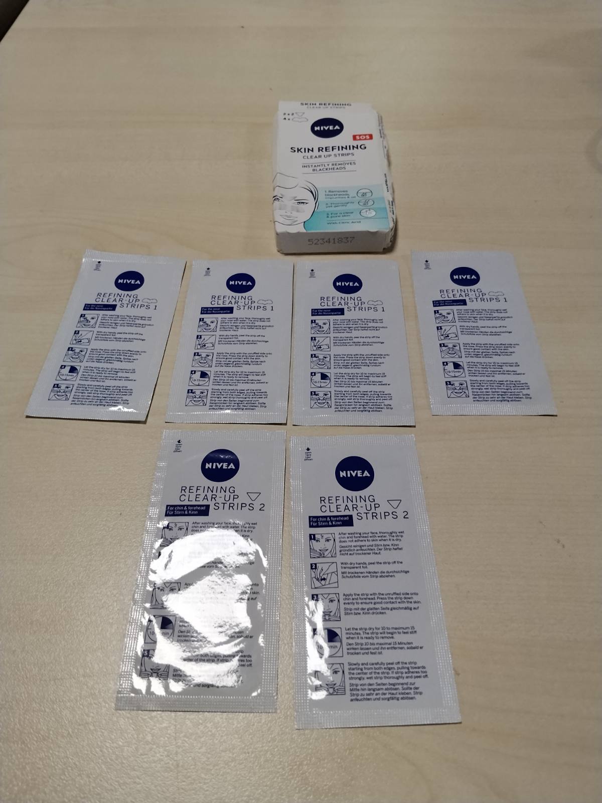 301374 - NIVEA - Disqe pastruese për trajtimin e fytyrës - 6 copë