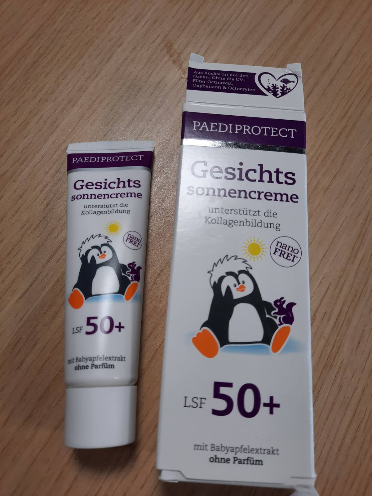 301345 - PAEDIPROTECT - KREM DIELLI PËR FYTYRËN SPF 50+, 30 ML, PA AROMË, VEGAN