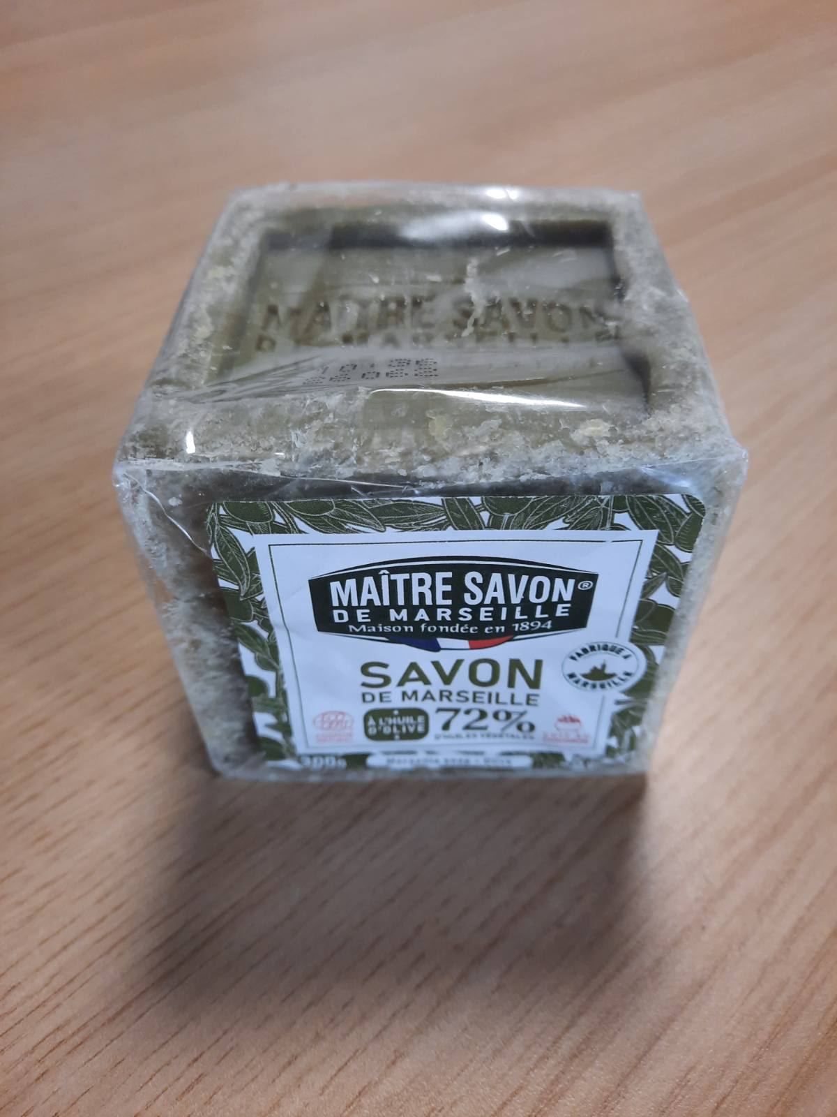 301494 - SAPUN MASTER MARSEILLE - Sapun me Vaj Ulliri Marseille - 300g - ECOCERT Cosmos Natural