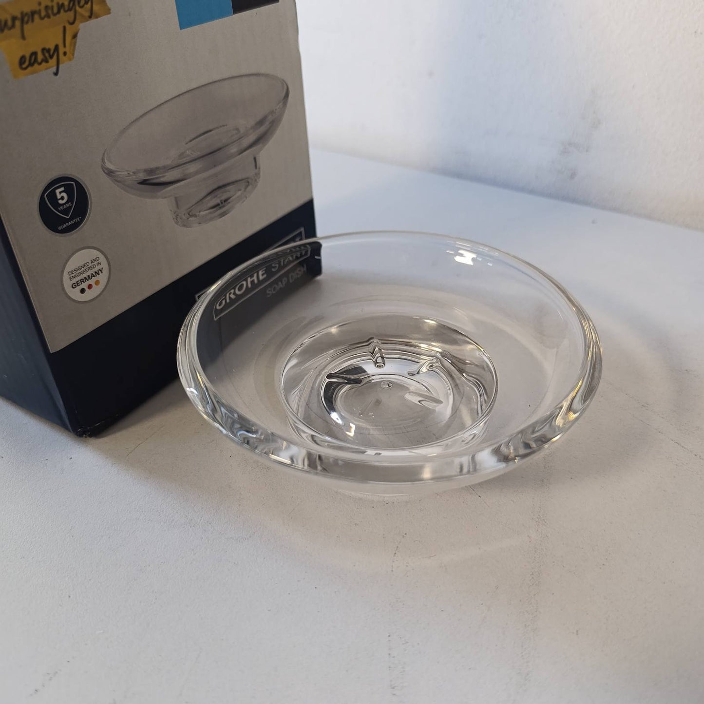 289236 - GROHE Start - Enë sapuni zëvendësuese, xham, krom, 41182000