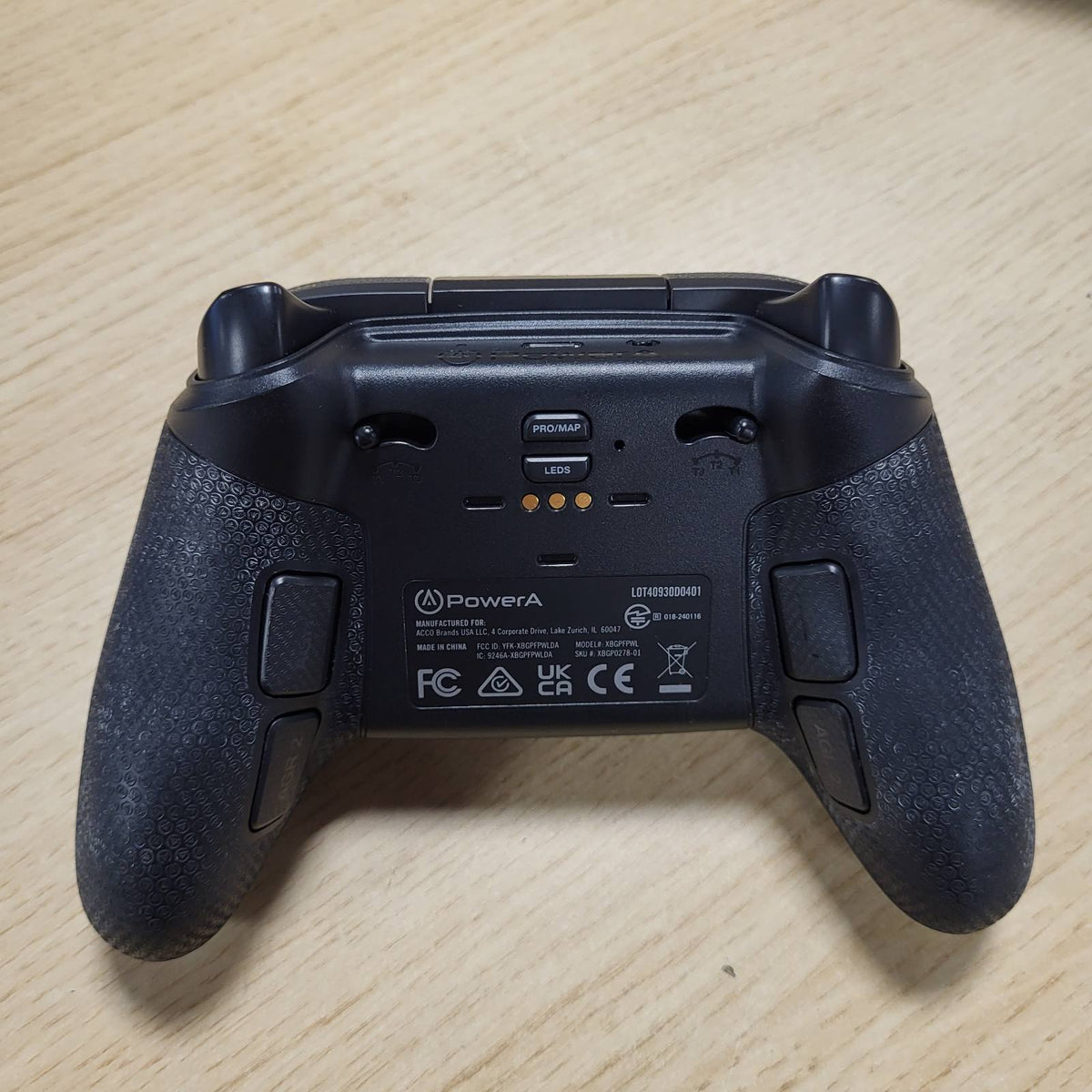 295491 - POWERA Kontrolluesi pa tel FUSION Pro për Xbox Series X|S me Lumectra, ndriçim RGB, dizajn të fshehur, majë gishtash me lartësi të rregullueshme, module të efektit Hall