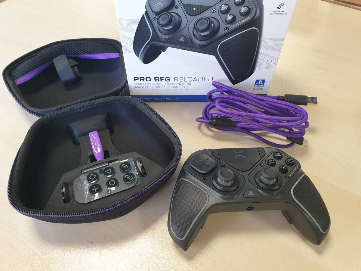 295478 - TURTLE BEACH Kontrollues Modular PlayStation Wireless Victrix Pro BFG Reloaded, i Zi - Produkt i Licencuar Zyrtarisht
