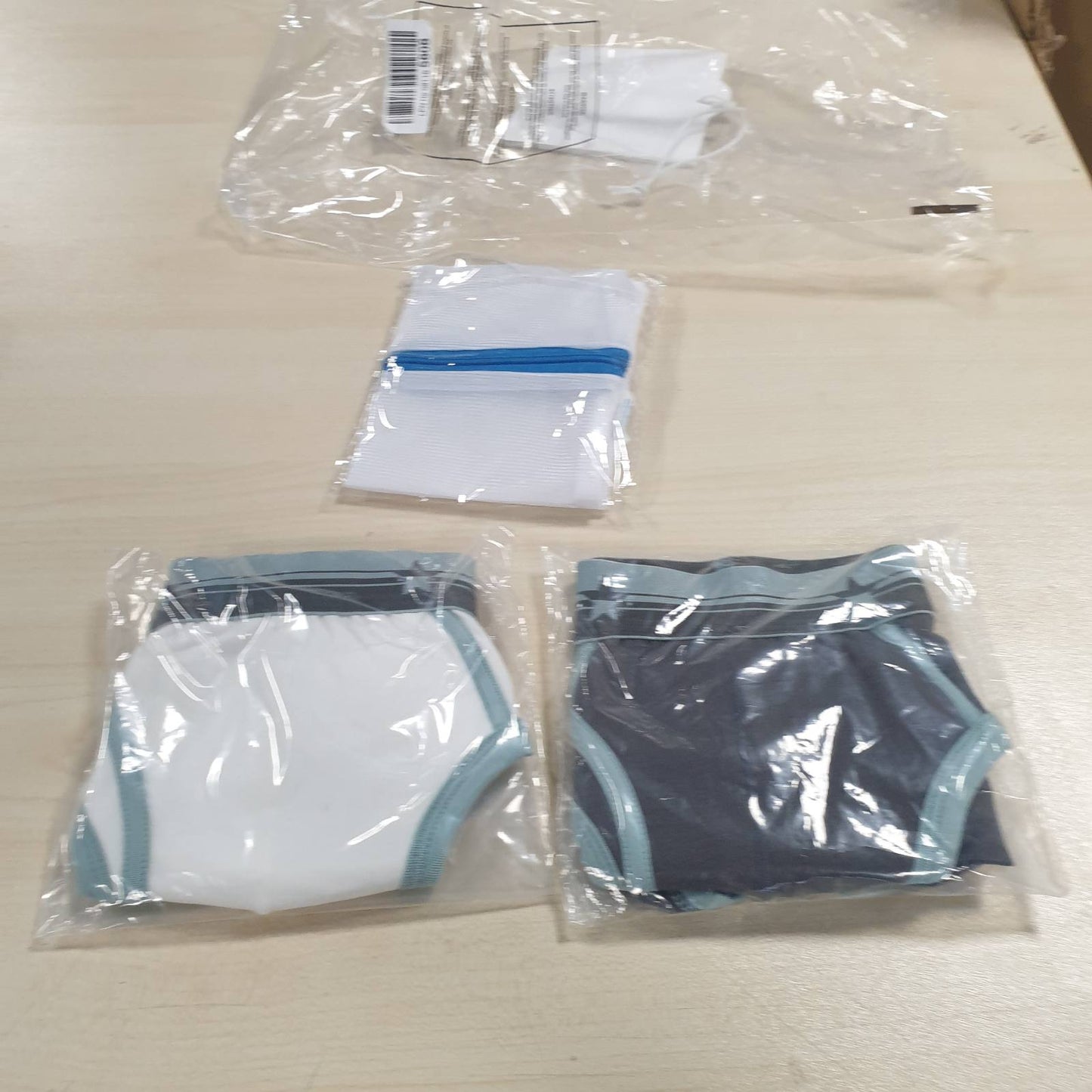 315871 - Carer Të brendshme me 3 copë për djem kundër inkontinencës, thithëse 60 ml, të buta pambuku për inkontinencë të lehtë, të ripërdorshme, madhësitë 110-116