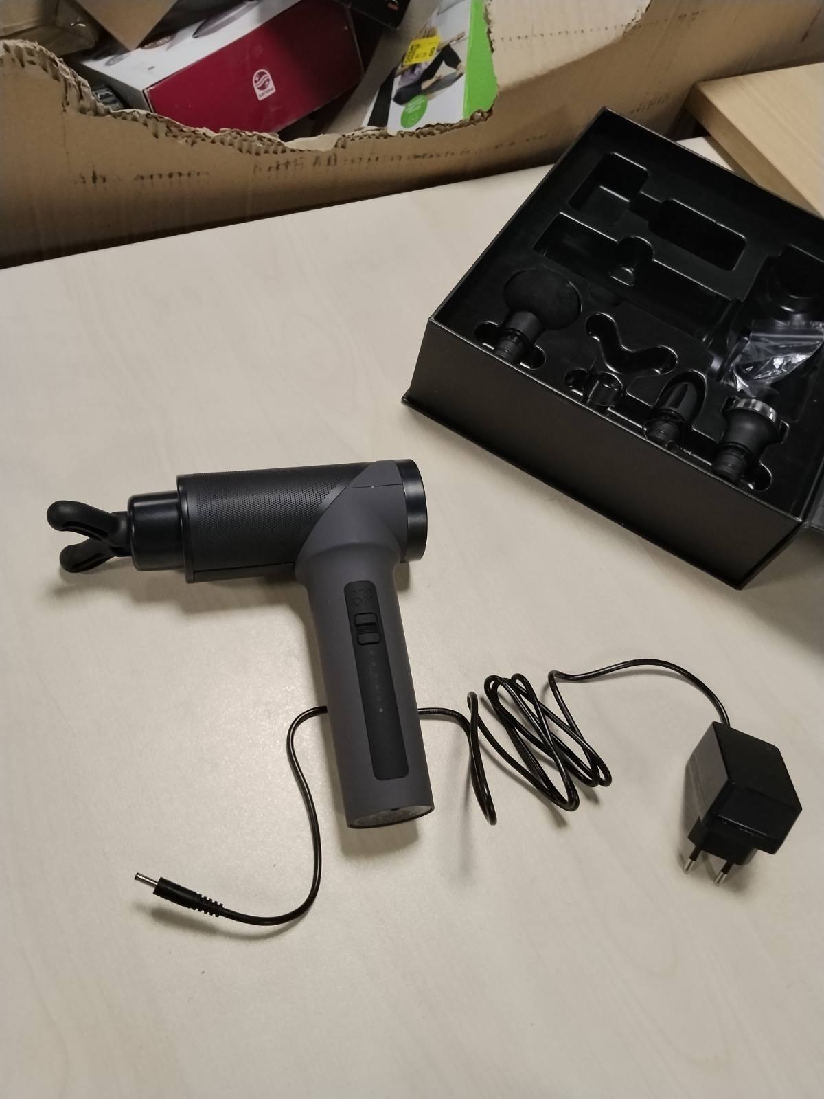 315142 - ANIK® 3.0 OrthoGun, Pistoletë masazhi pa kuti, 160W motor, 5 nivele intensiteti, lehtësim dhimbjeje, relaksim, kohëzgjatje deri në 360 minuta