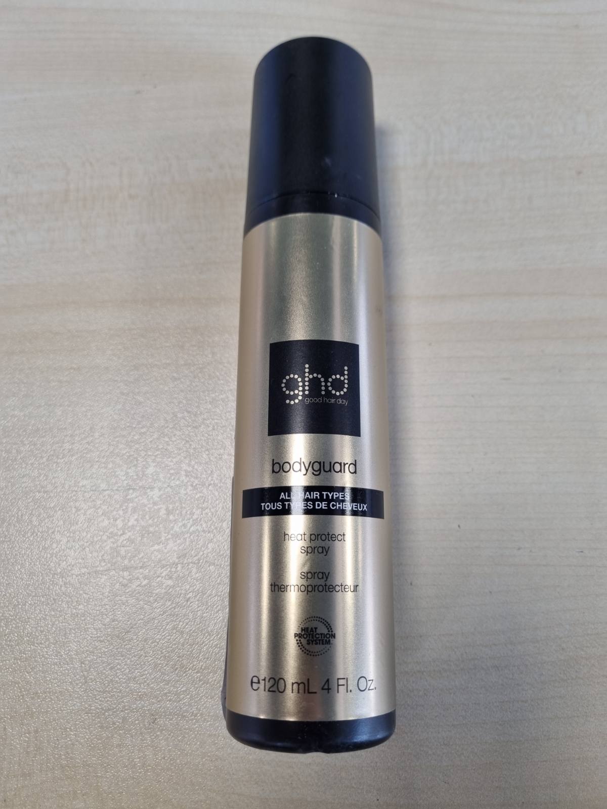 297131 - GHD - bodyguard, sprej mbrojtës nga nxehtësia për të gjitha llojet e flokëve, deri në 230°C, 120 ml