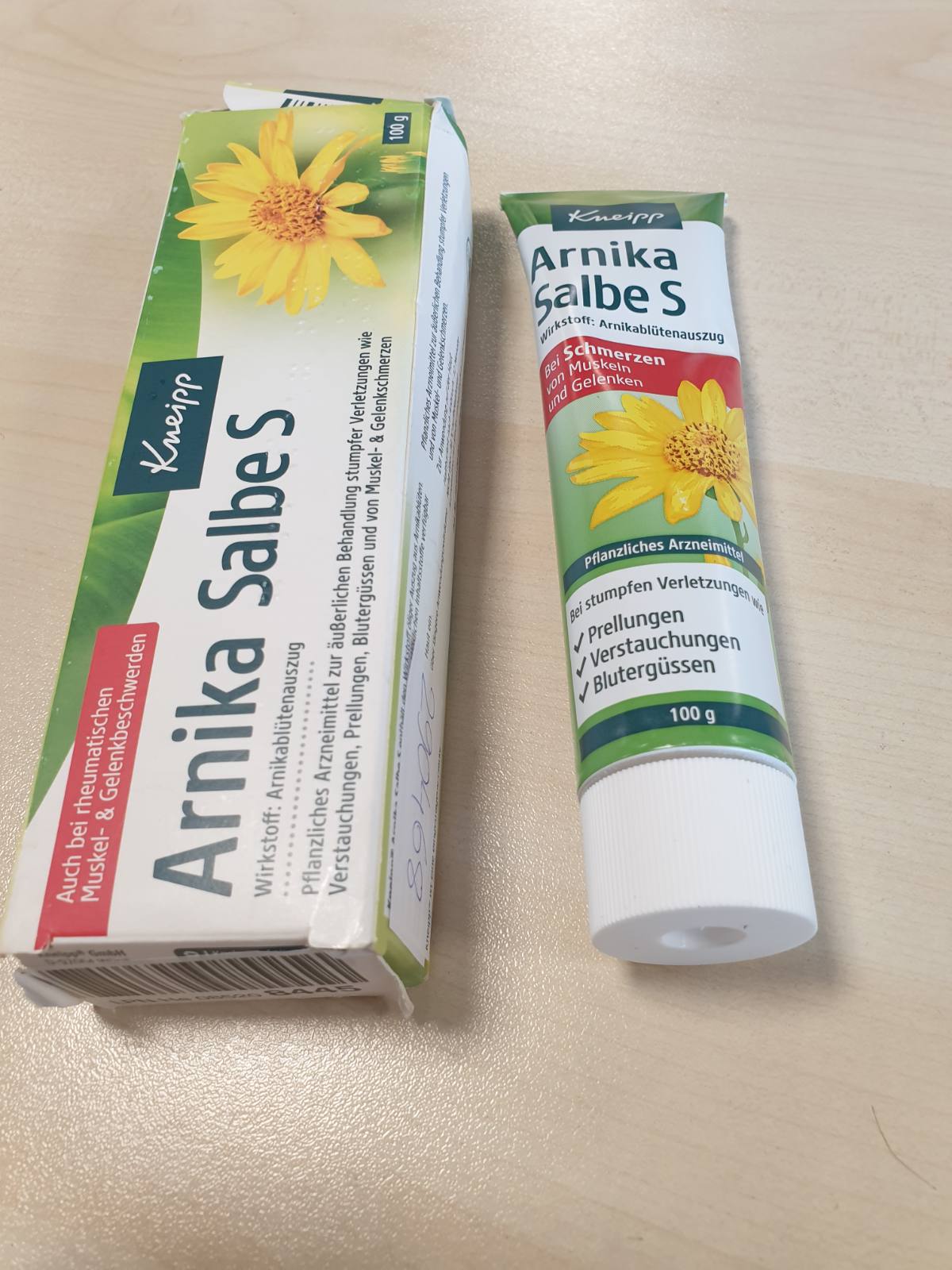 290468 - KNEIPP Pomadë Arnica S - Ilaç bimor - 100 g