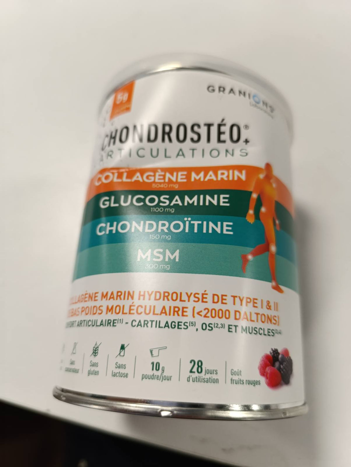307404 - GRANIONS Pluhur Kolagjeni Detar Chondrosteo+ Joints, MSM, 280g