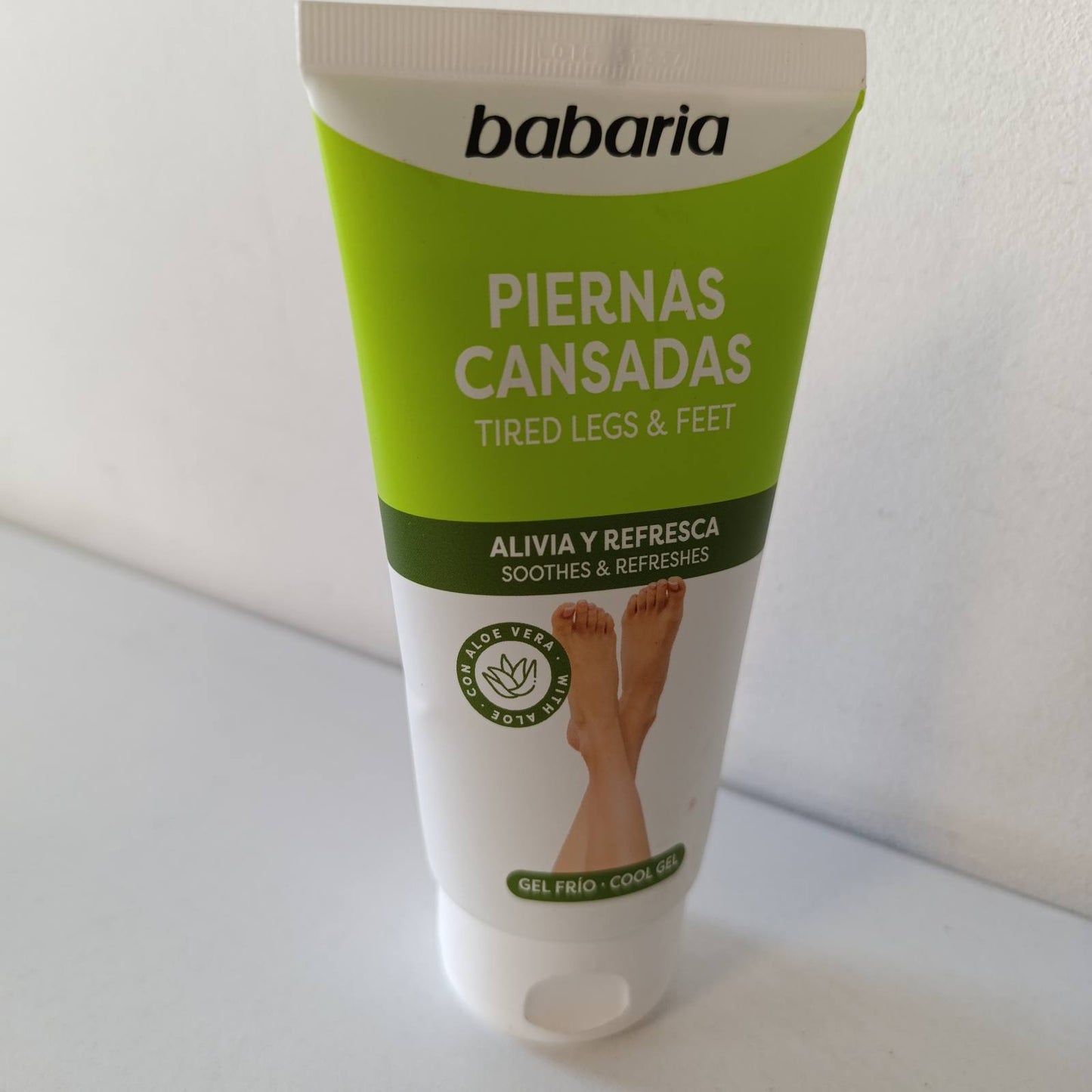 322170 - BABARIA - Xhel Ftohës për Këmbë të Lodhura, 150ml, Krem Anti-inflamator me Aloe Vera