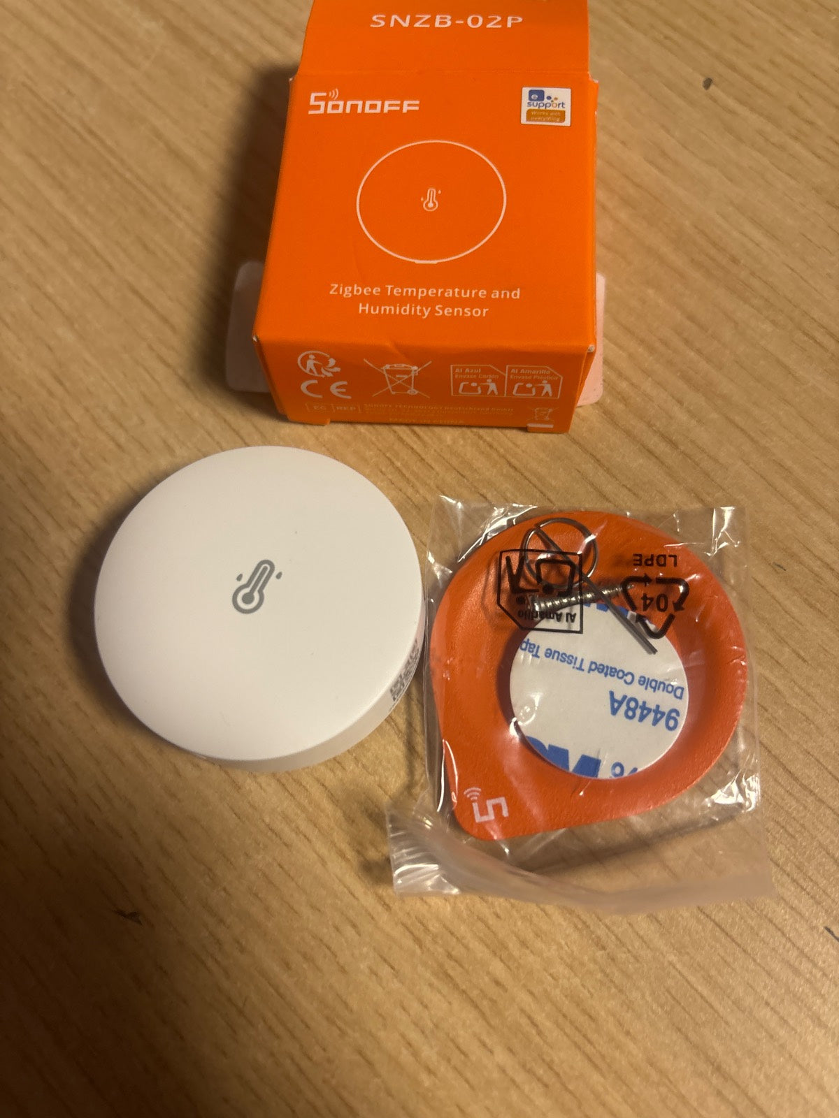 314247 - SONOFF Sensor inteligjent i temperaturës dhe lagështisë SNZB-02P ZigBee 3.0, për monitorim në distancë, kërkohet qendër ZigBee, i pajtueshëm me Alexa/Google Home/SmartThings