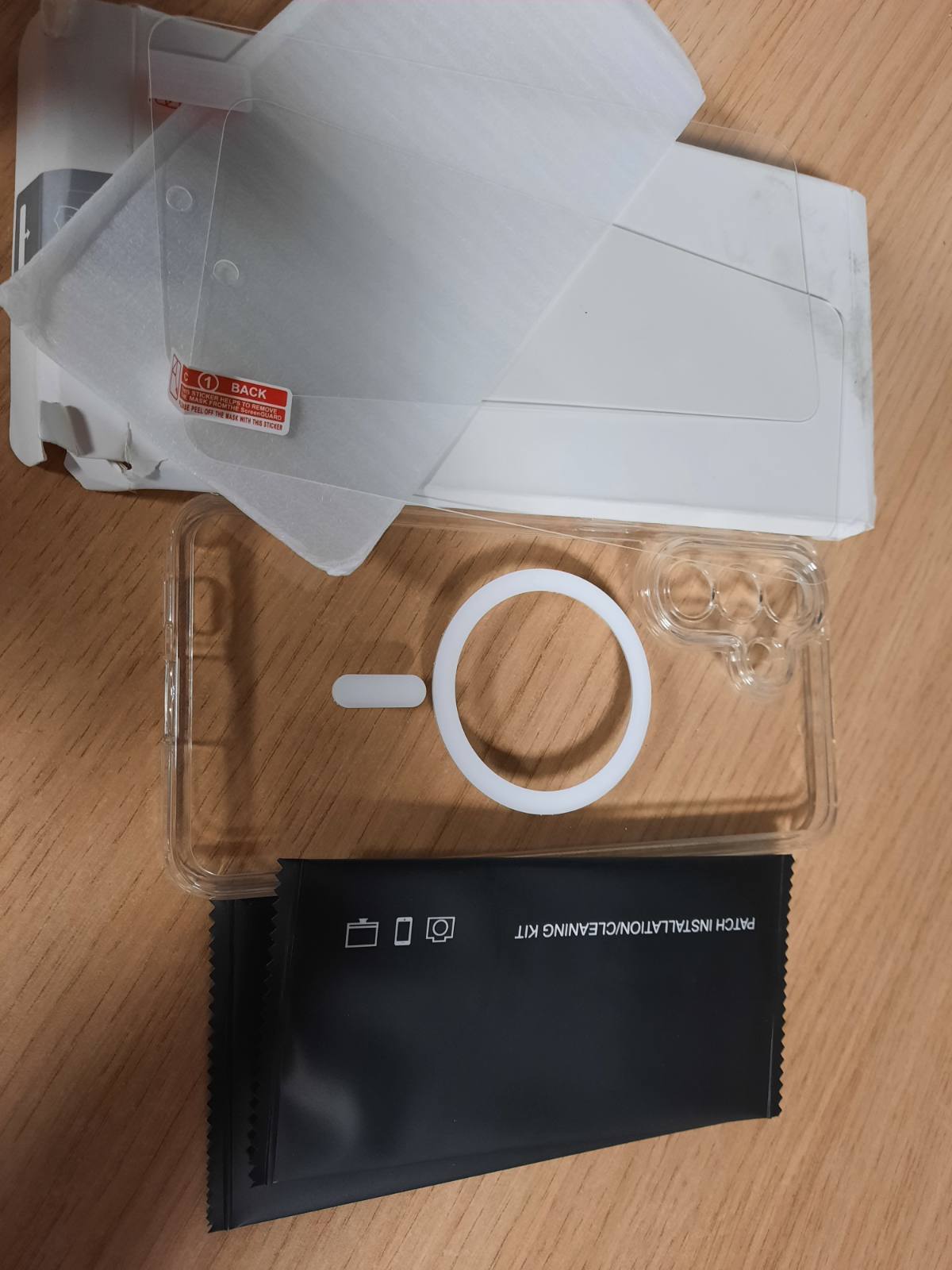 310676 - OPKIEGRN - Mbështjellëse magnetike për Samsung Galaxy A57 5G me 2 mbrojtëse ekrani prej qelqi të temperuar, e pajtueshme me MagSafe - Mbështjellëse mbrojtëse ushtarake kundër gërvishtjeve, rezistente ndaj goditjeve