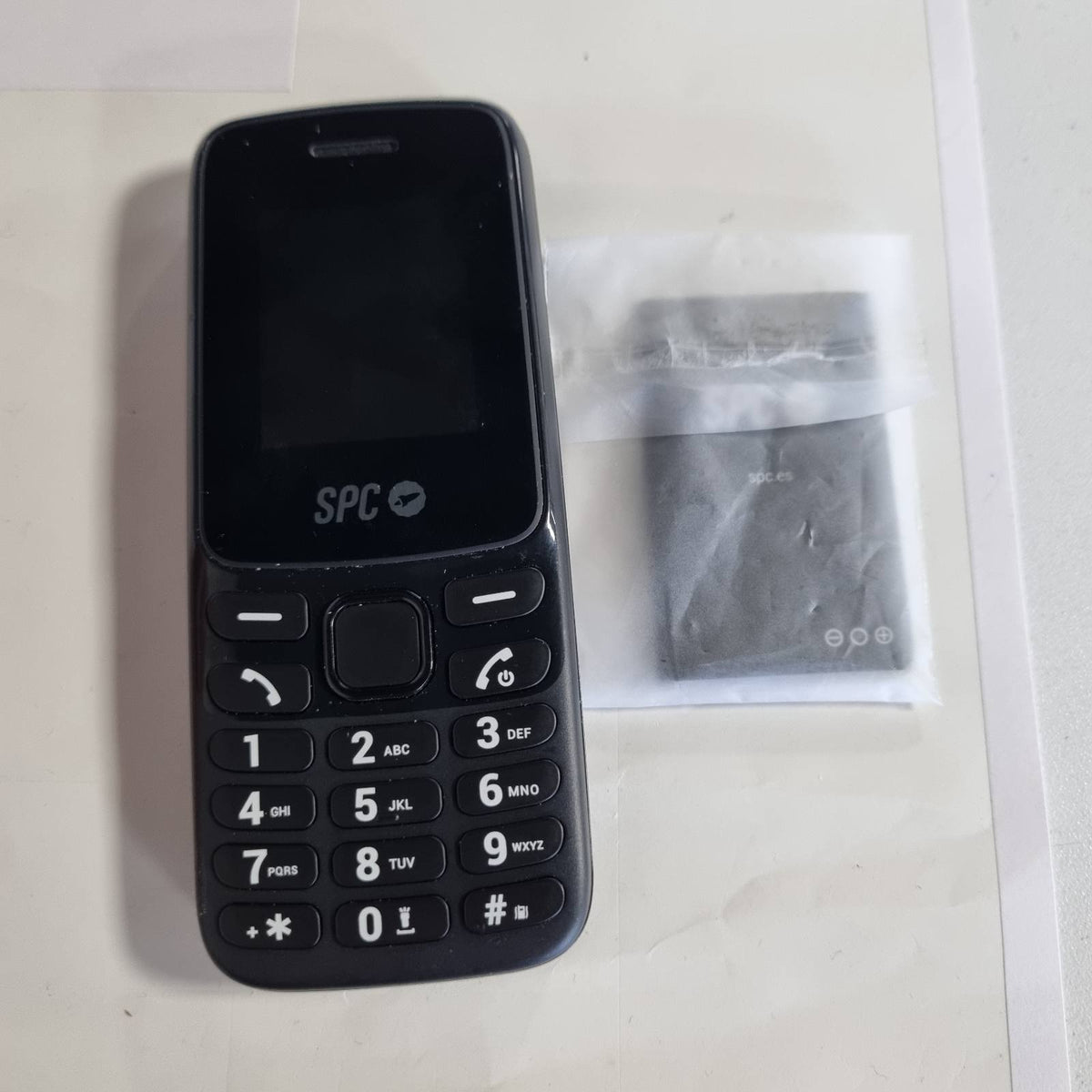 309952 - SPC Talk 2 - Telefon celular bazë 4G, me zë të lartë, madhësi xhepi