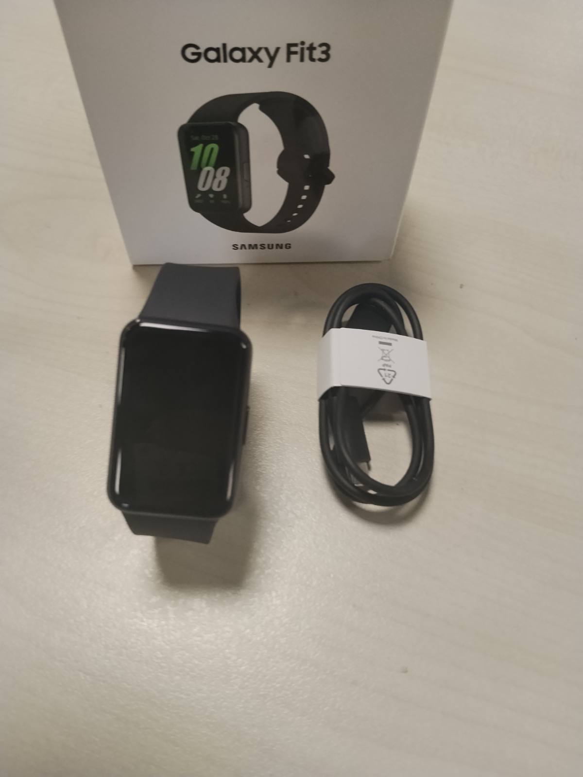 309630 - SAMSUNG Ora inteligjente Galaxy Fit3, Gri, me garancinë e prodhuesit 36-mujore