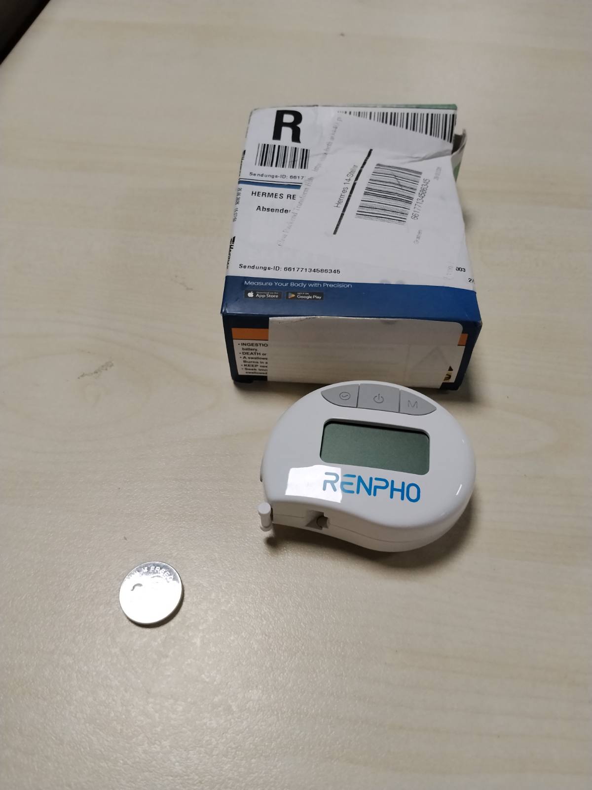 303039 - RENPHO Shirit matës trupi inteligjent, 150 cm