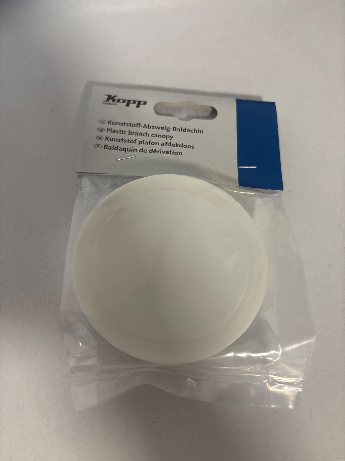 289381 - KOPP Tendë kutie kryqëzimi në të bardhë - 1 copë - Kuti kryqëzimi plastike me cilësi të lartë