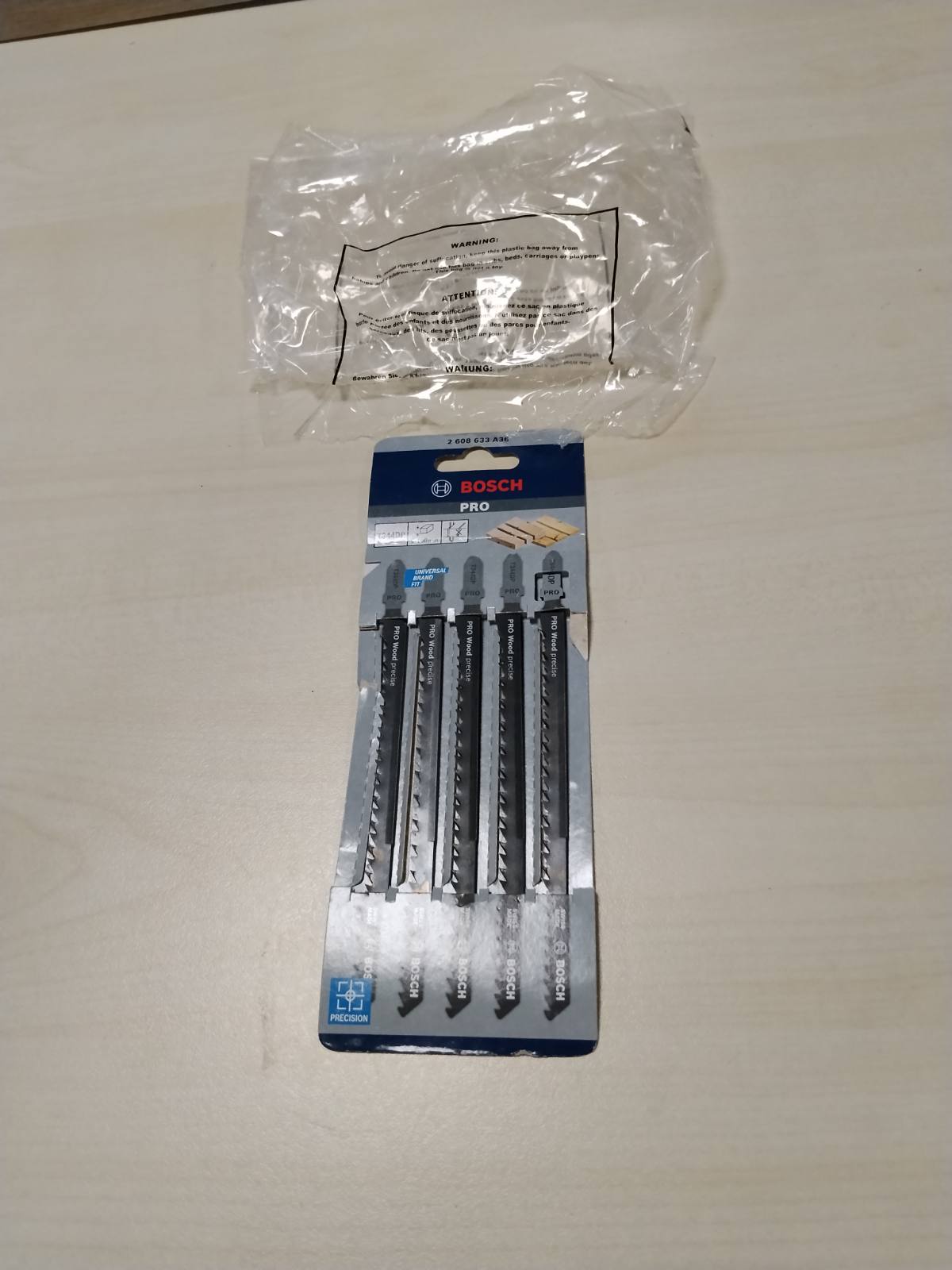 289187 - Bosch Teh për prerje me gjymtyrë 5x PRO Wood T344DP, gjatësi 152 mm, për dru ndërtimi