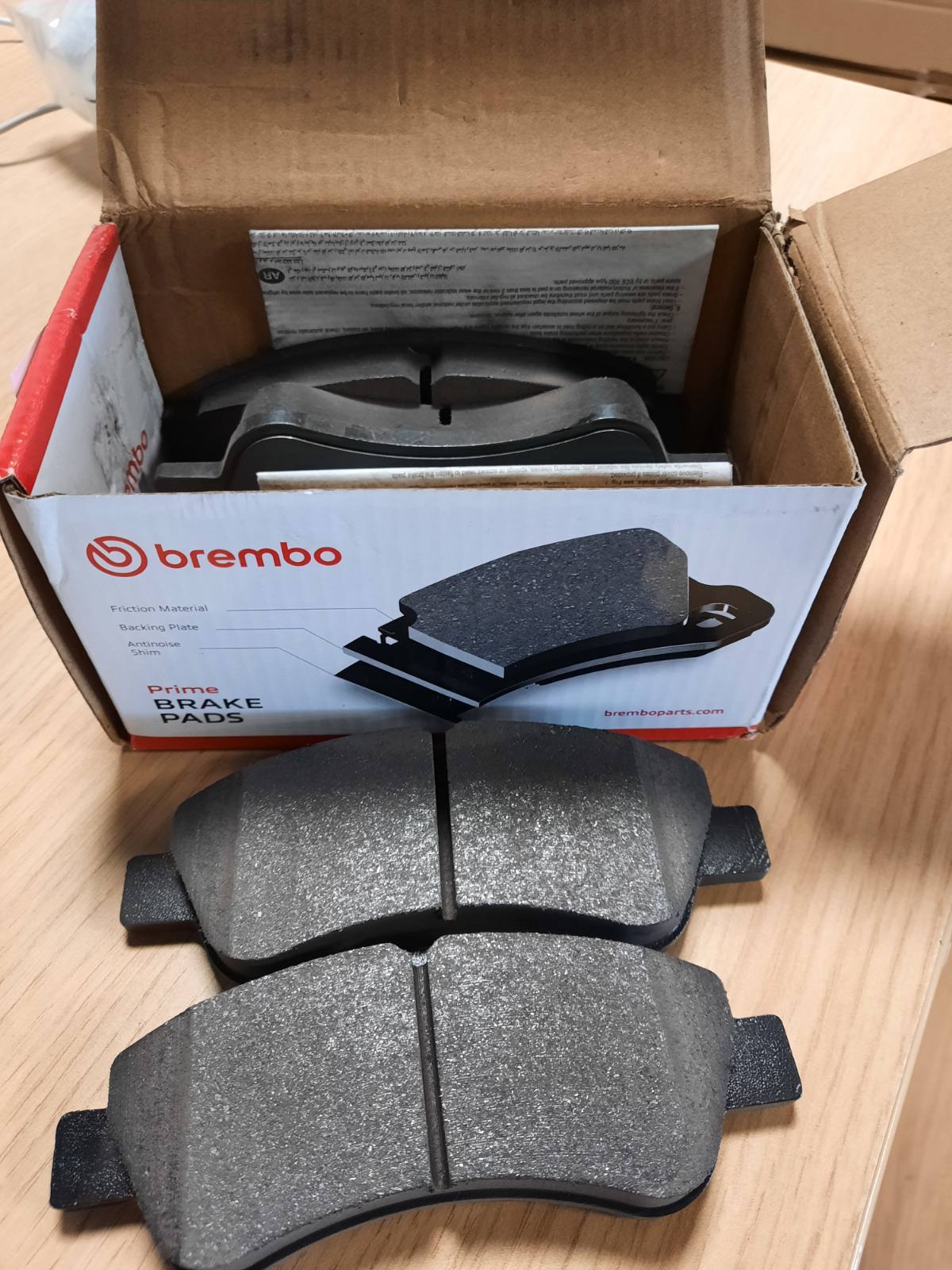 288717 - Brembo P 61 066 - Mbushëse frenash - Përpara